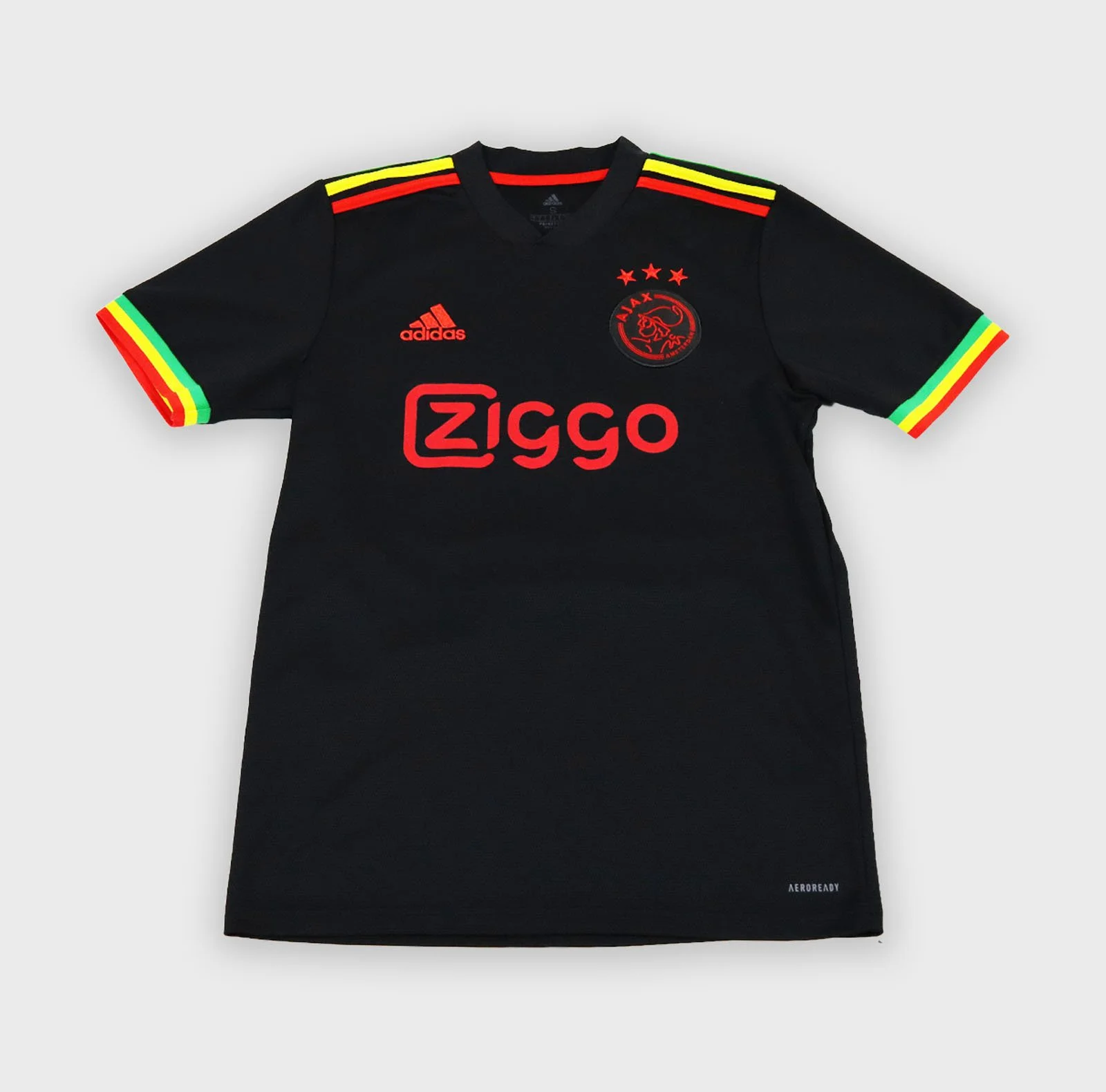 Ajax 2021 Tadic Bob Marley third football shirt front