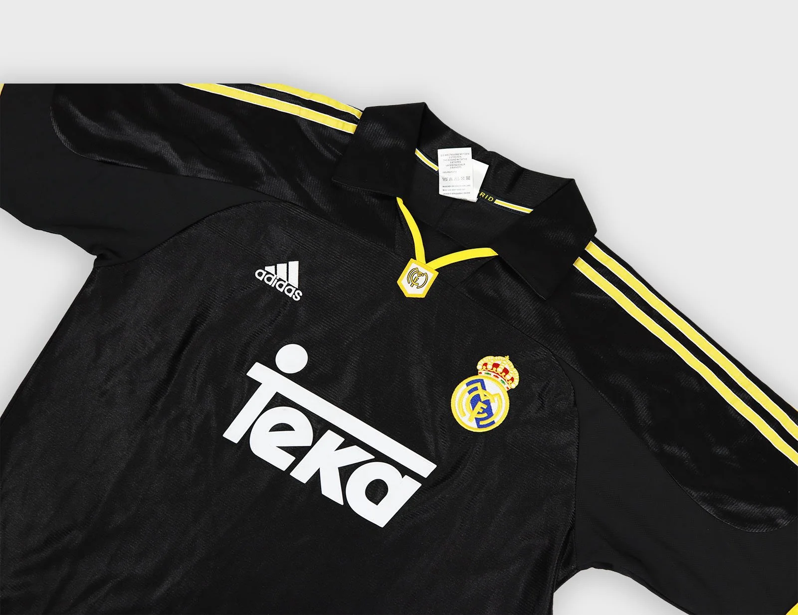 Real Madrid 1999 Adidas Seedorf away jersey detail