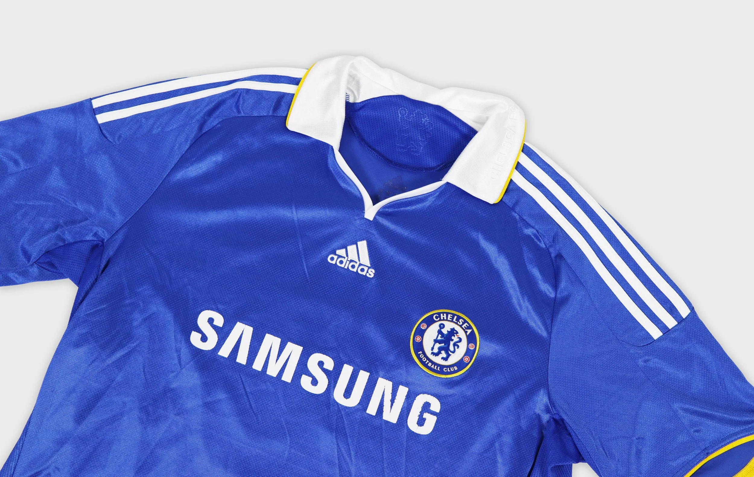 Chelsea 2008 Adidas Drogba jersey detail