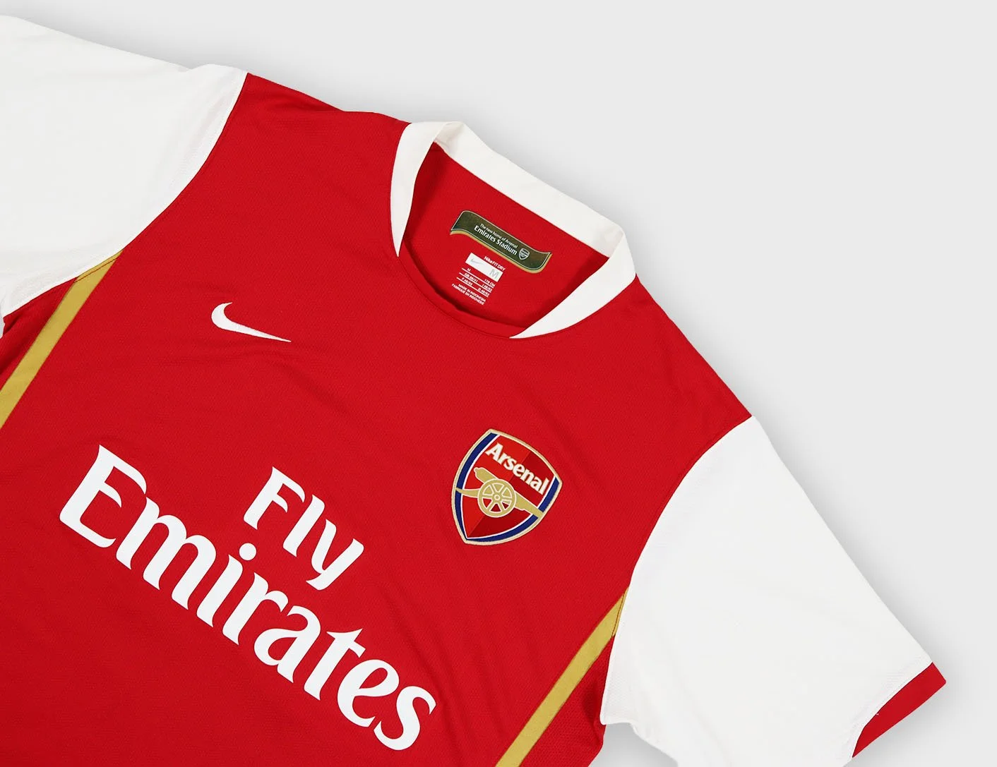 Arsenal 2006 Nike Henry jersey detail