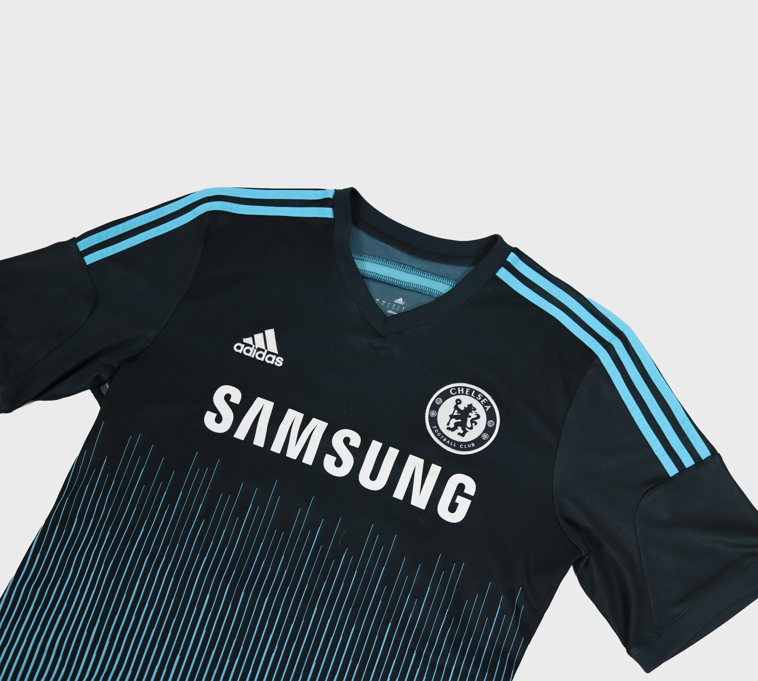 Chelsea 2014 Adidas Hazard jersey detail