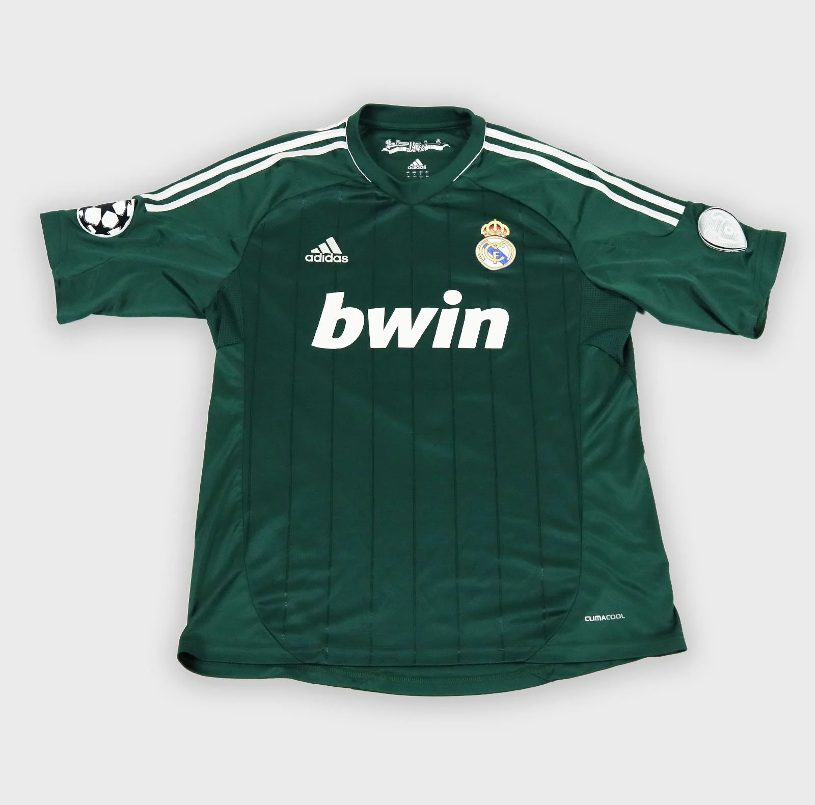 Real Madrid 2012 Ronaldo third retro football shirt front