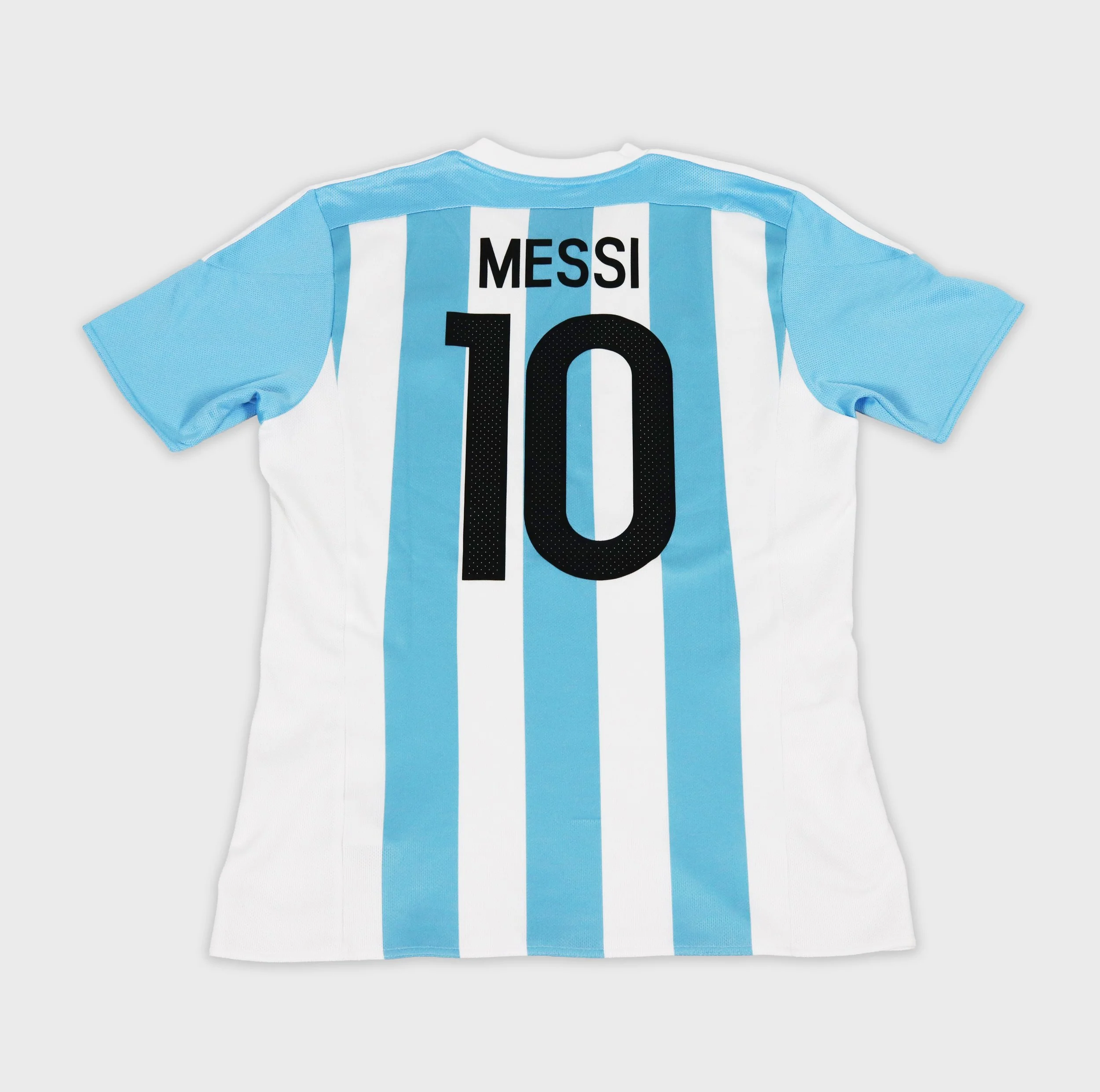 Argentina 2015 Messi number 10 retro football shirt back