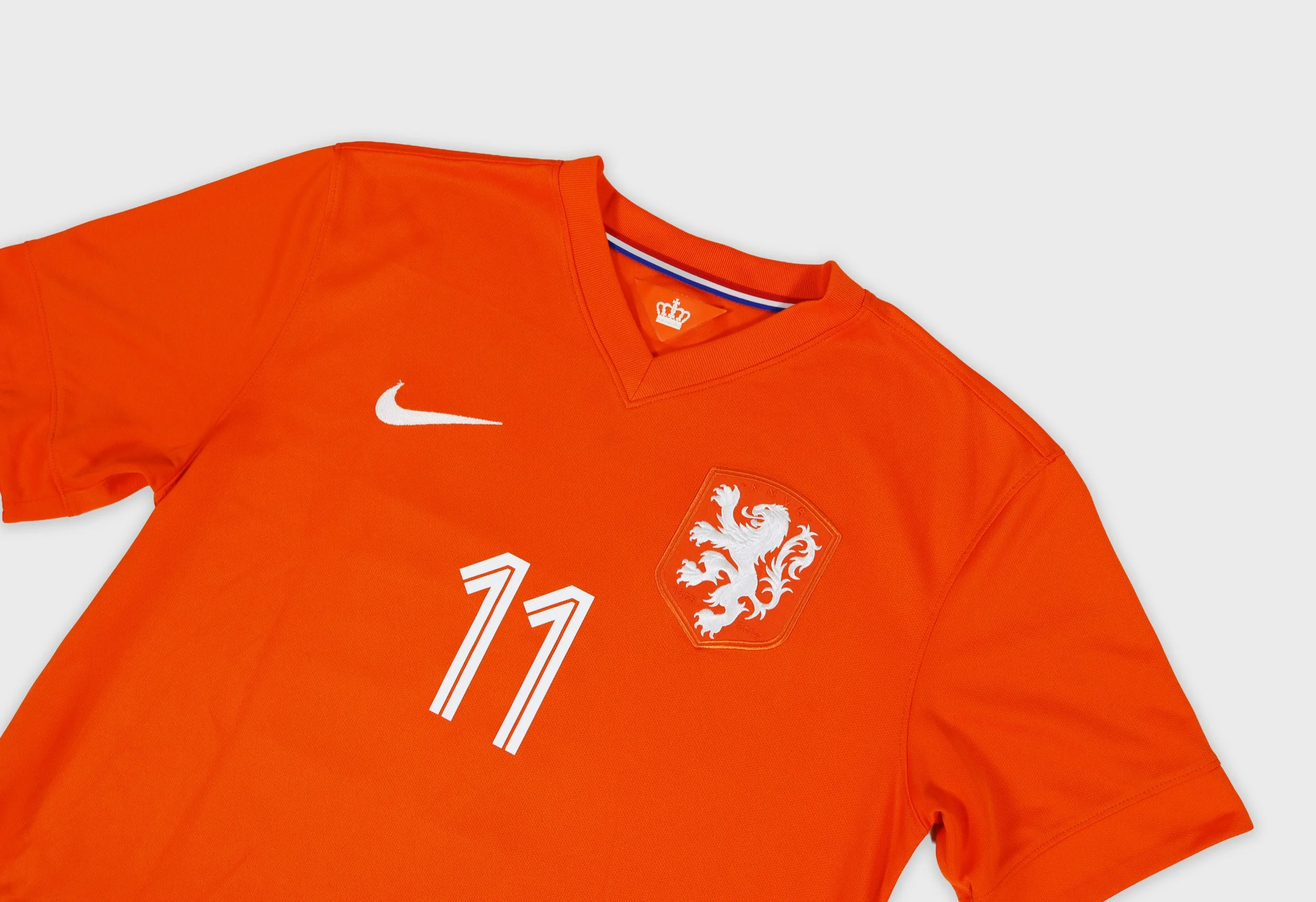 Netherlands 2014 Nike Robben jersey detail
