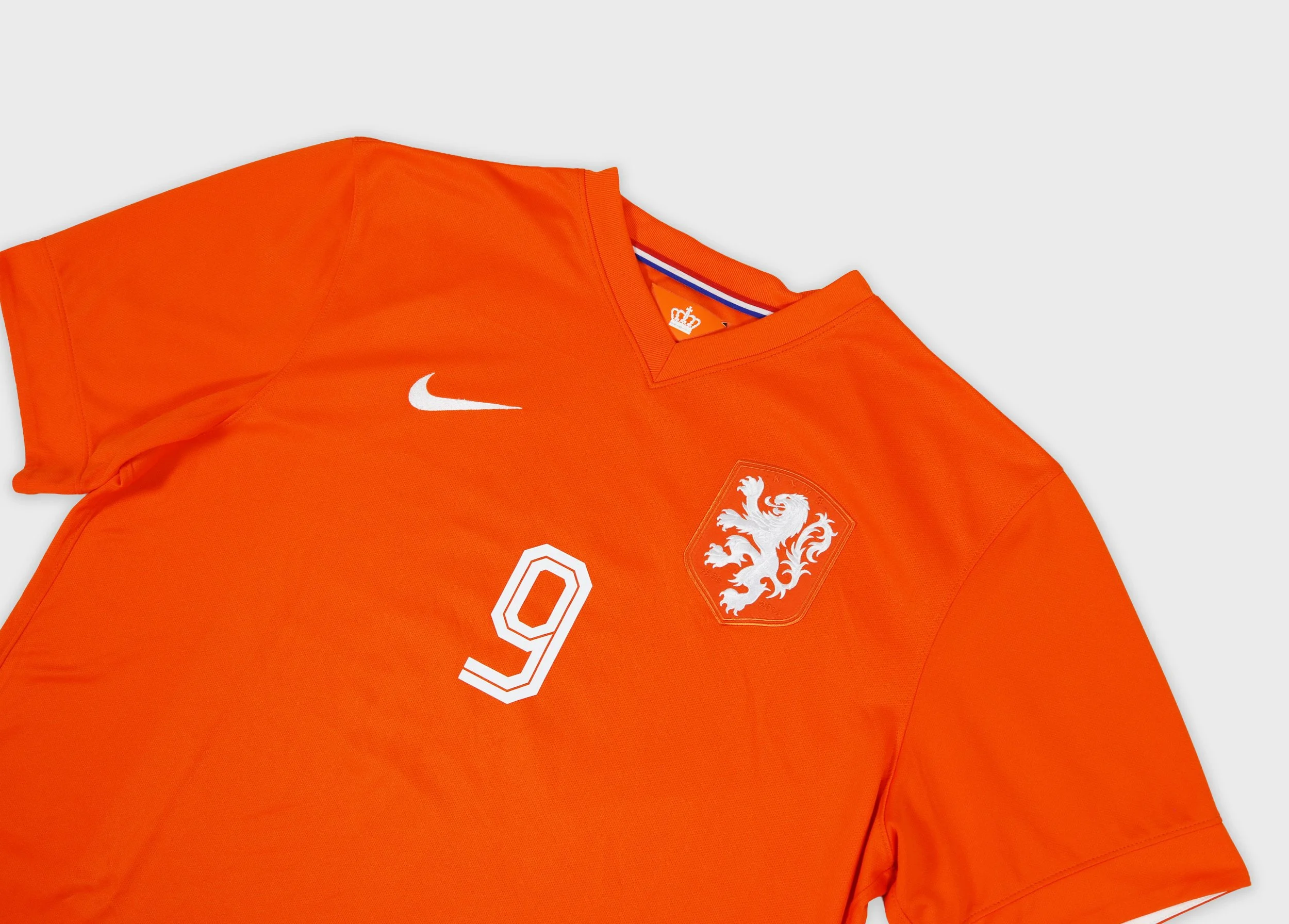 Netherlands 2014 Nike Van Persie jersey detail