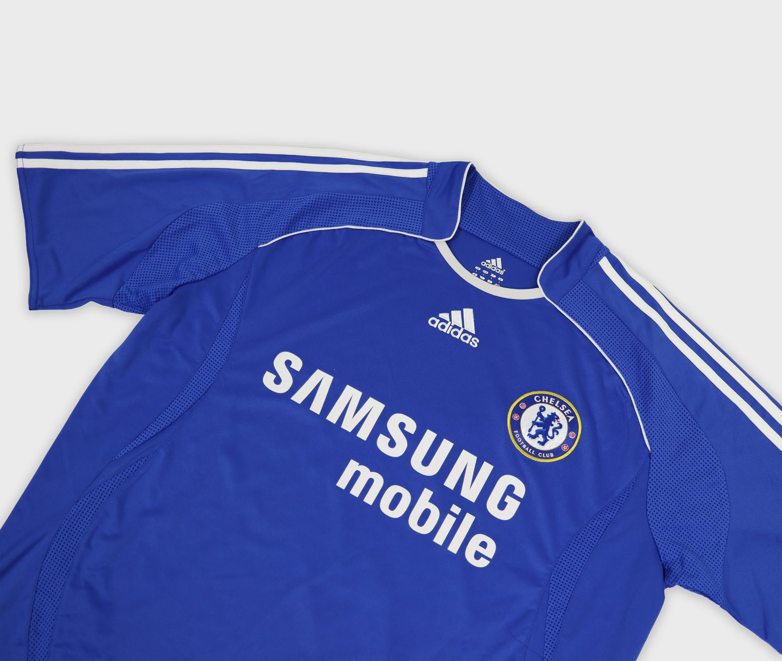 Chelsea 2006 Adidas Drogba jersey detail