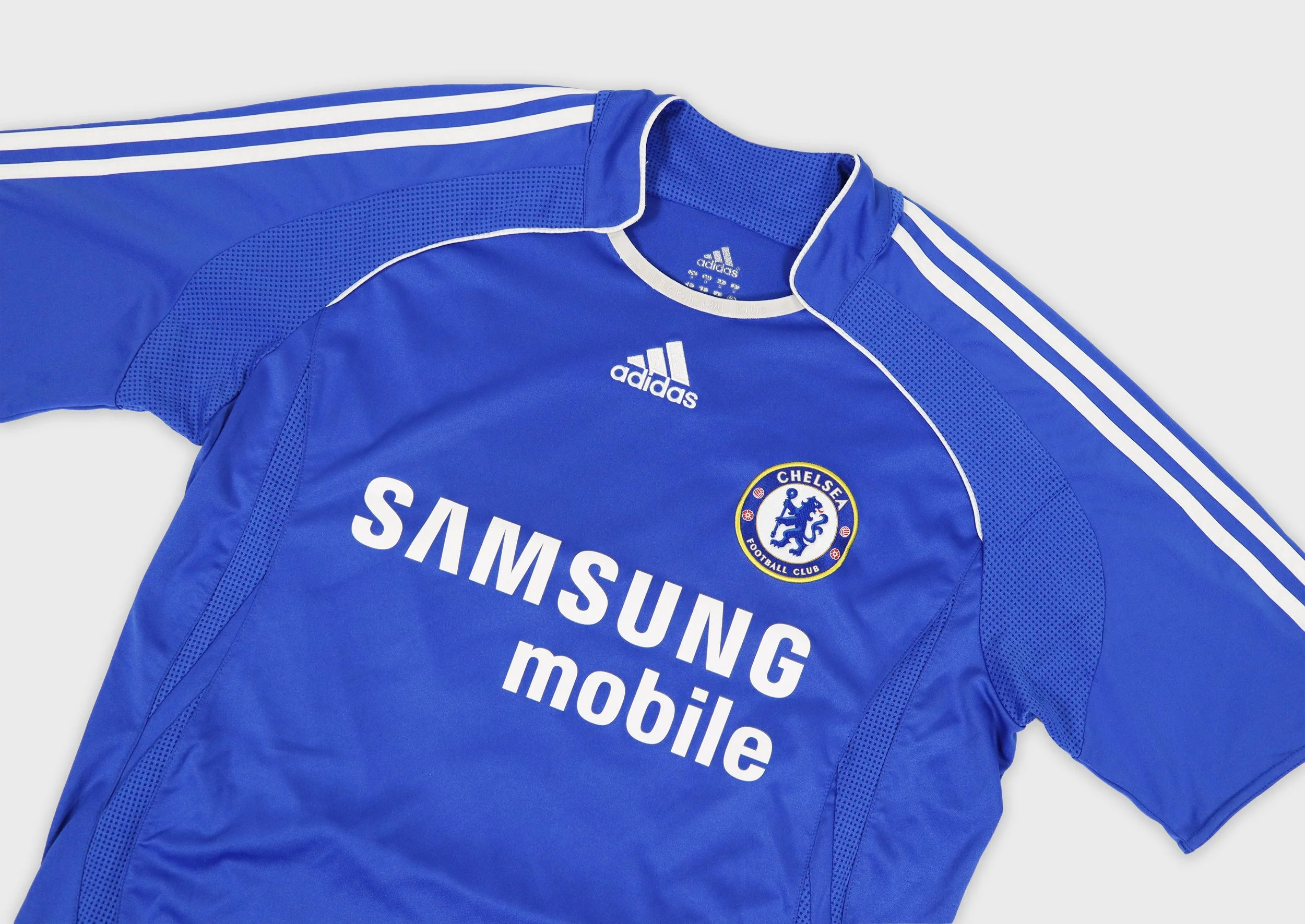 Chelsea 2006 Adidas Drogba jersey detail