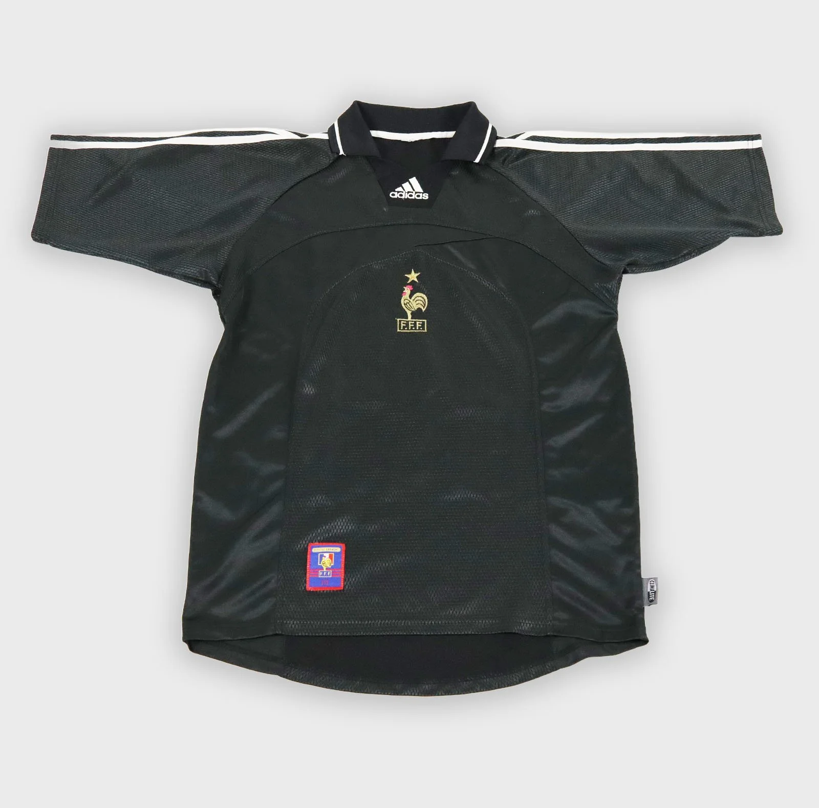 France 1999 Barthez goalkeeper retro football shirt front