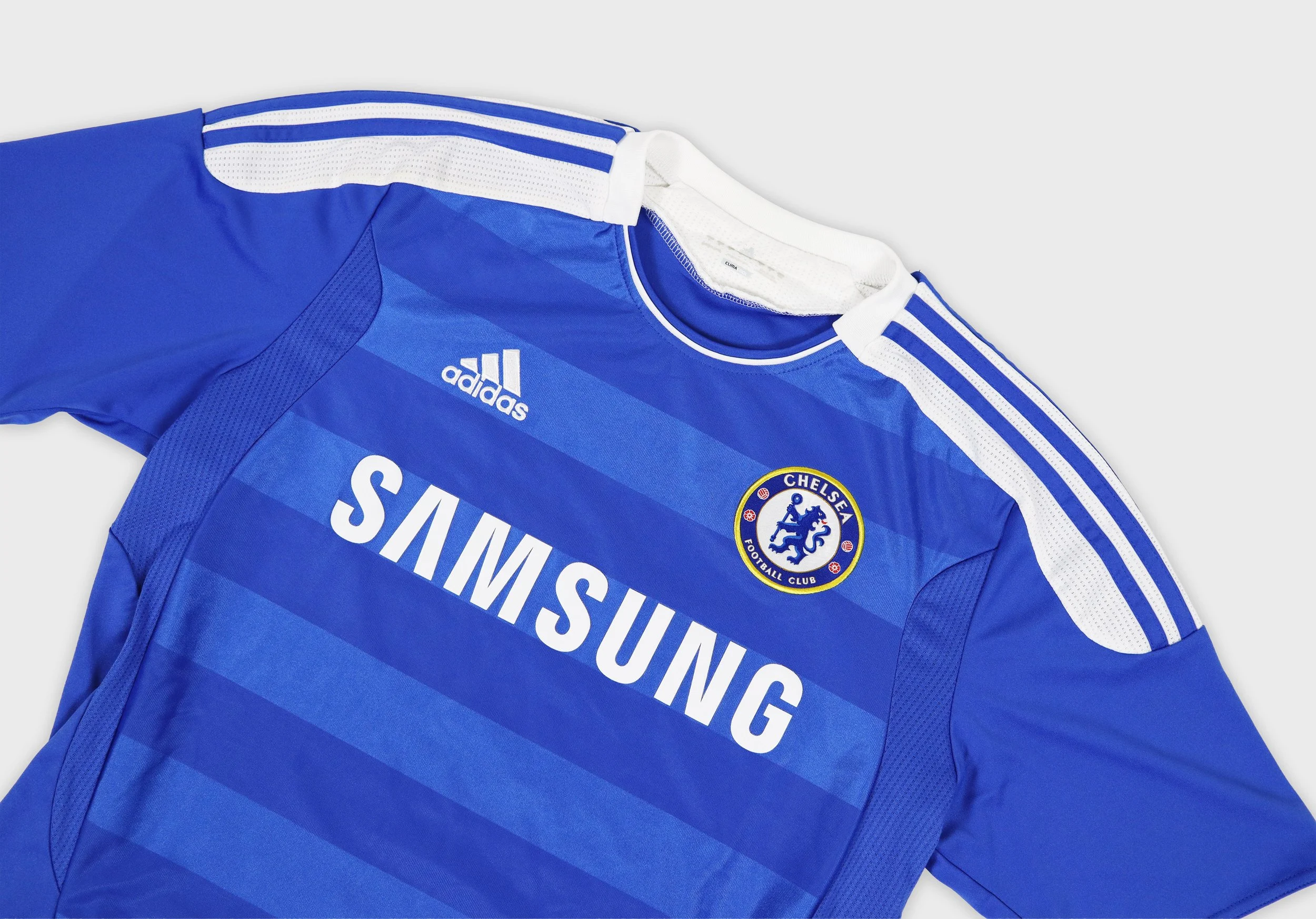 Chelsea 2011 Adidas Drogba jersey detail