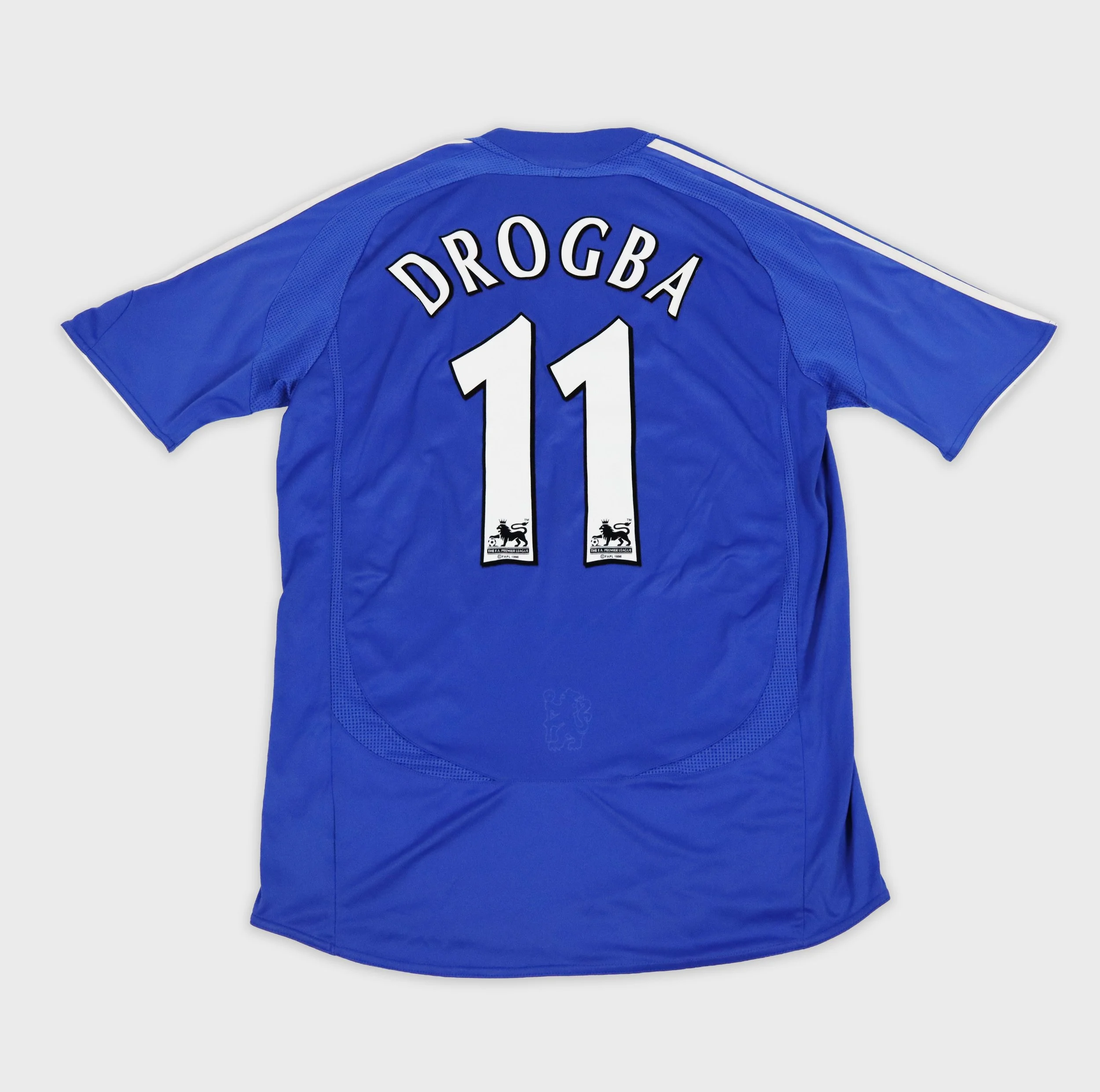 Chelsea 2006 Drogba number 11 retro football shirt back