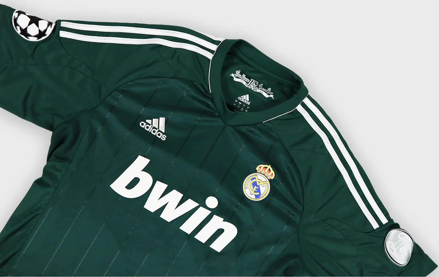 Real Madrid 2012 Adidas Ronaldo third jersey detail