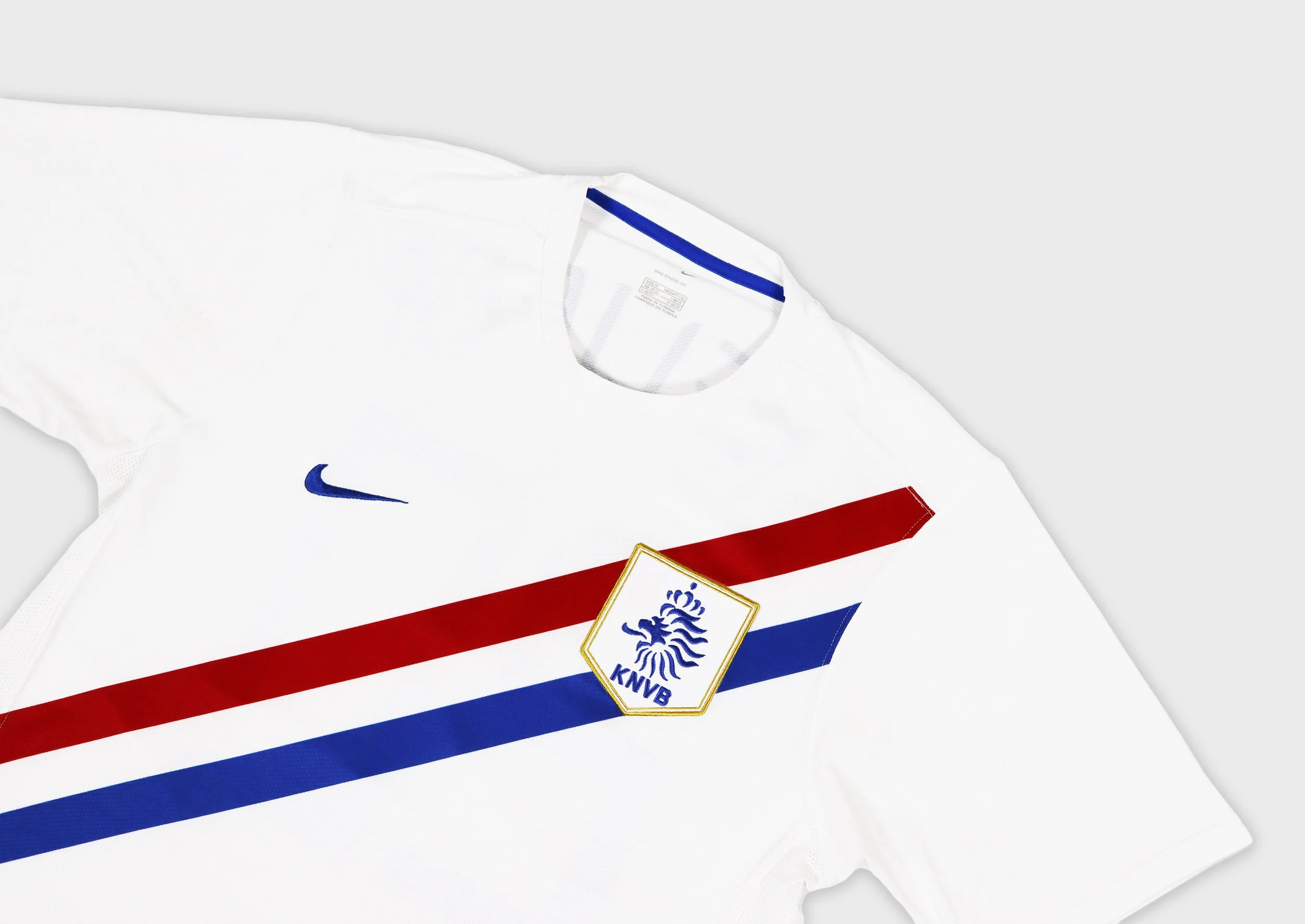 Netherlands 2006 Nike Sneijder away jersey detail