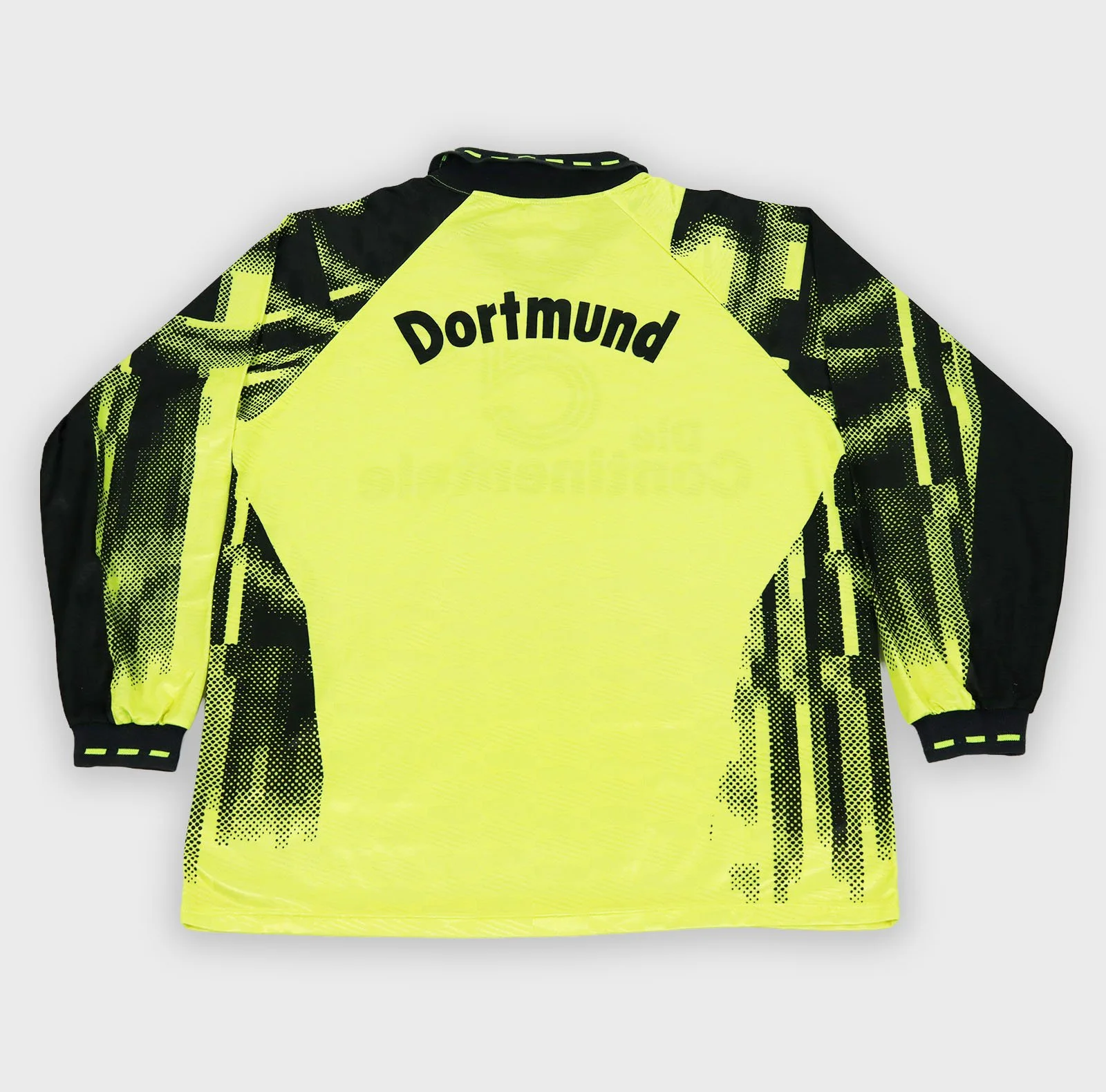 Borussia Dortmund 1992 longsleeve retro football shirt back