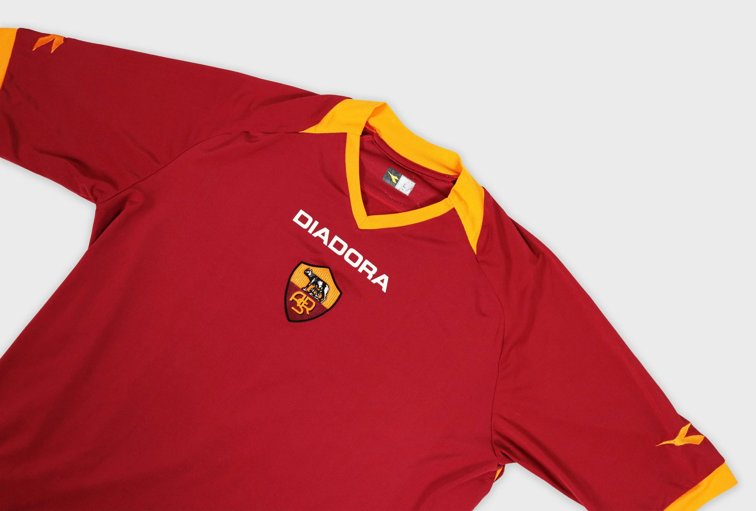 AS Roma 2006 Diadora Totti jersey detail