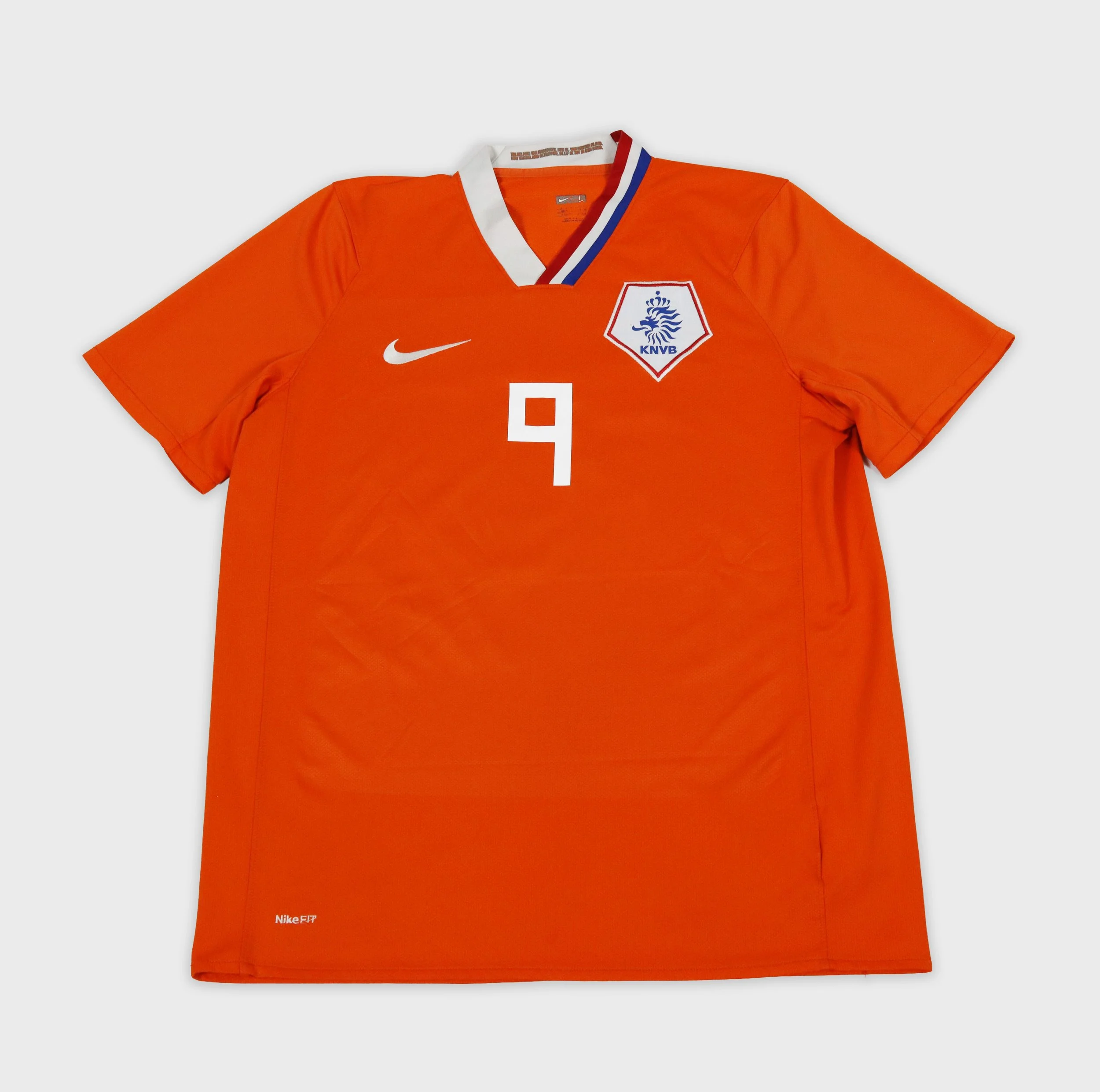 Netherlands 2008 Van Nistelrooy retro football shirt front