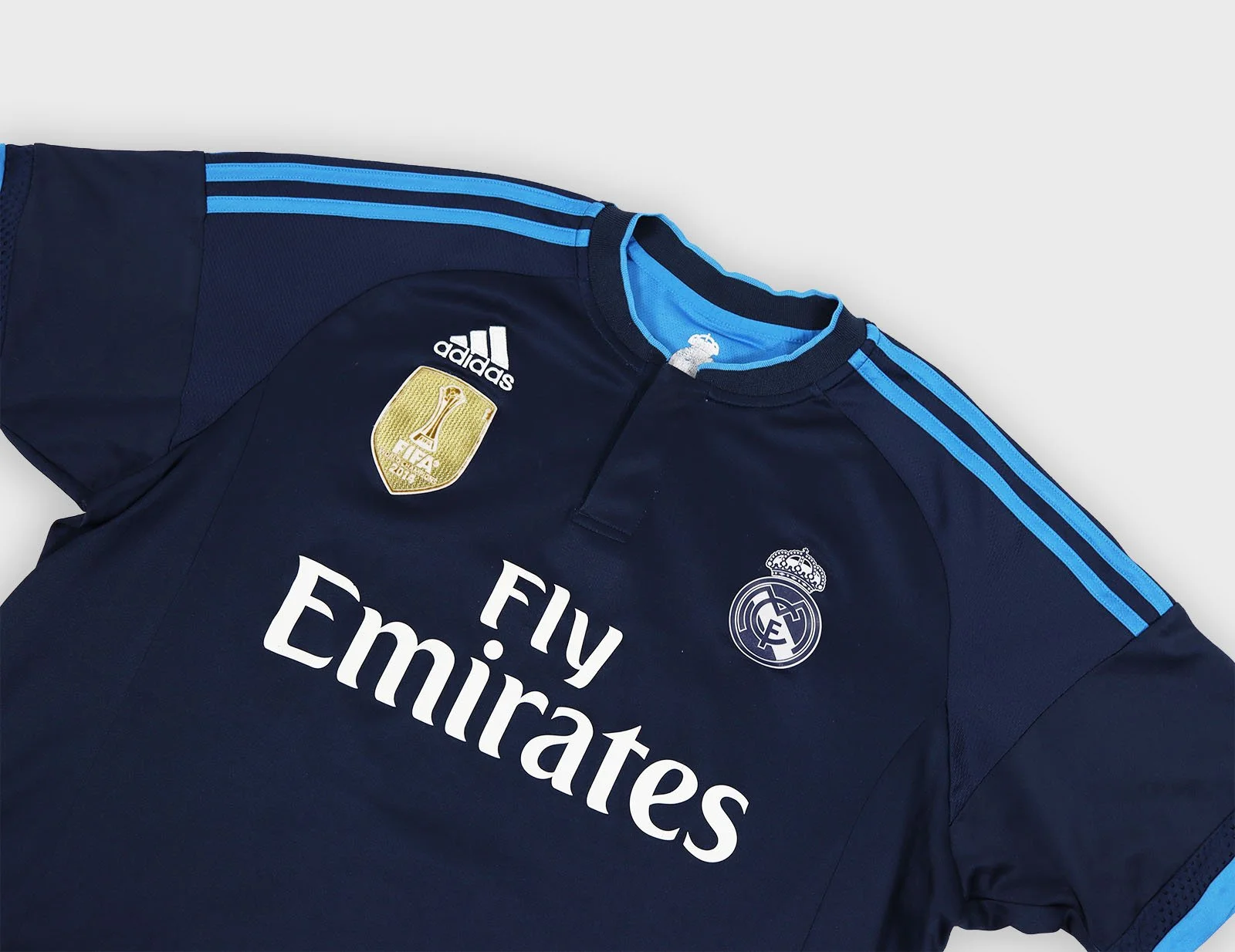 Real Madrid 2015 Adidas Ronaldo third jersey detail