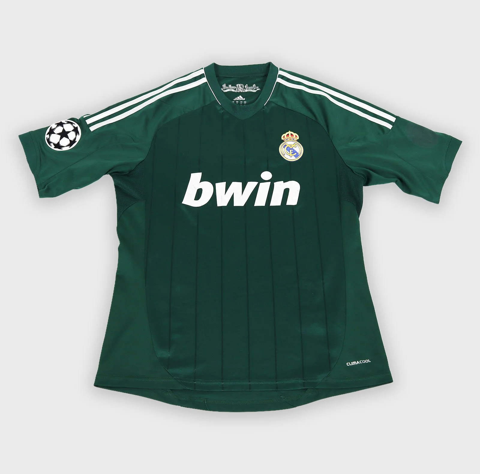 Real Madrid 2012 2013 Ronaldo retro football shirt front