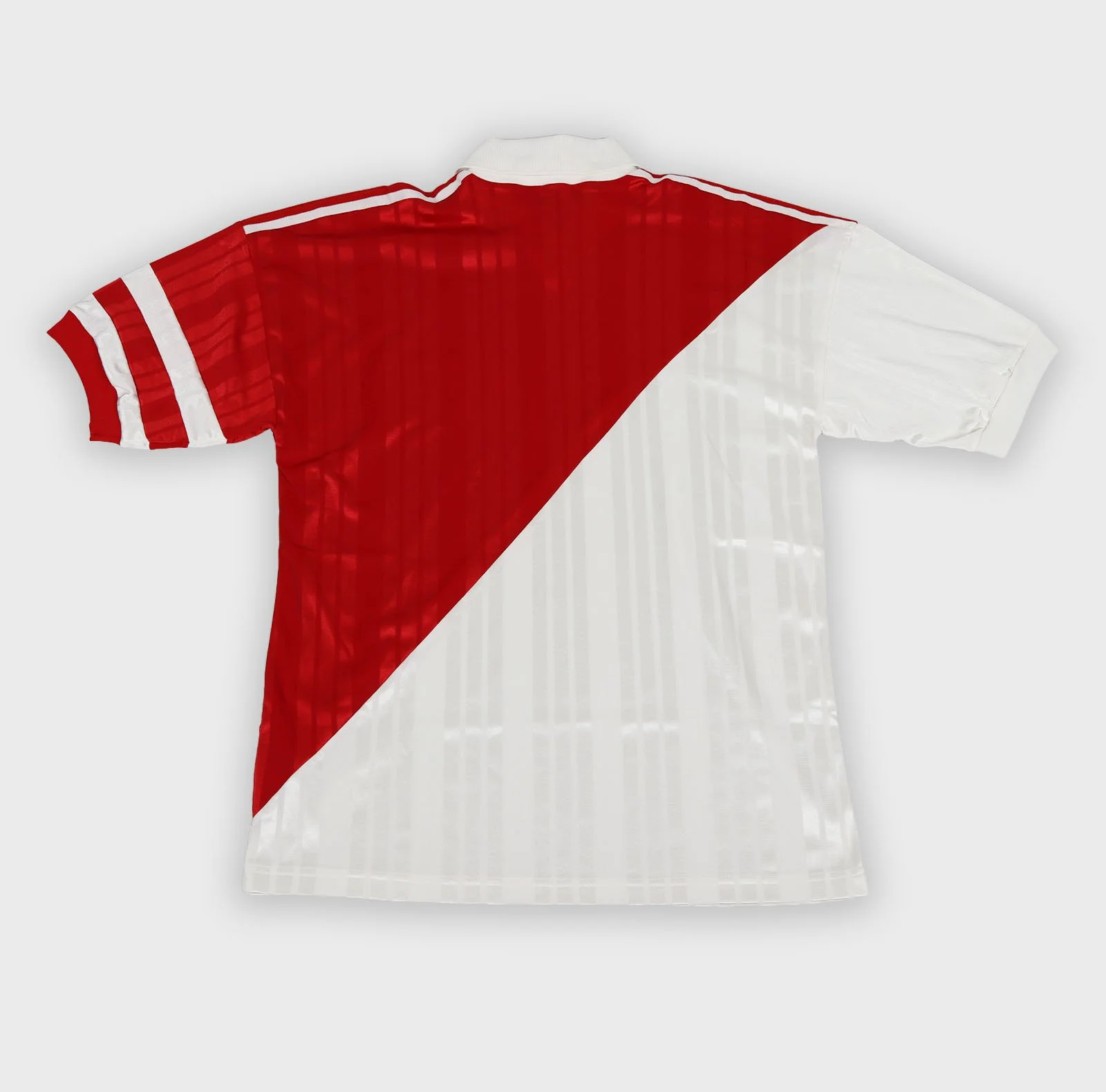 AS Monaco 1994 home retro football shirt front