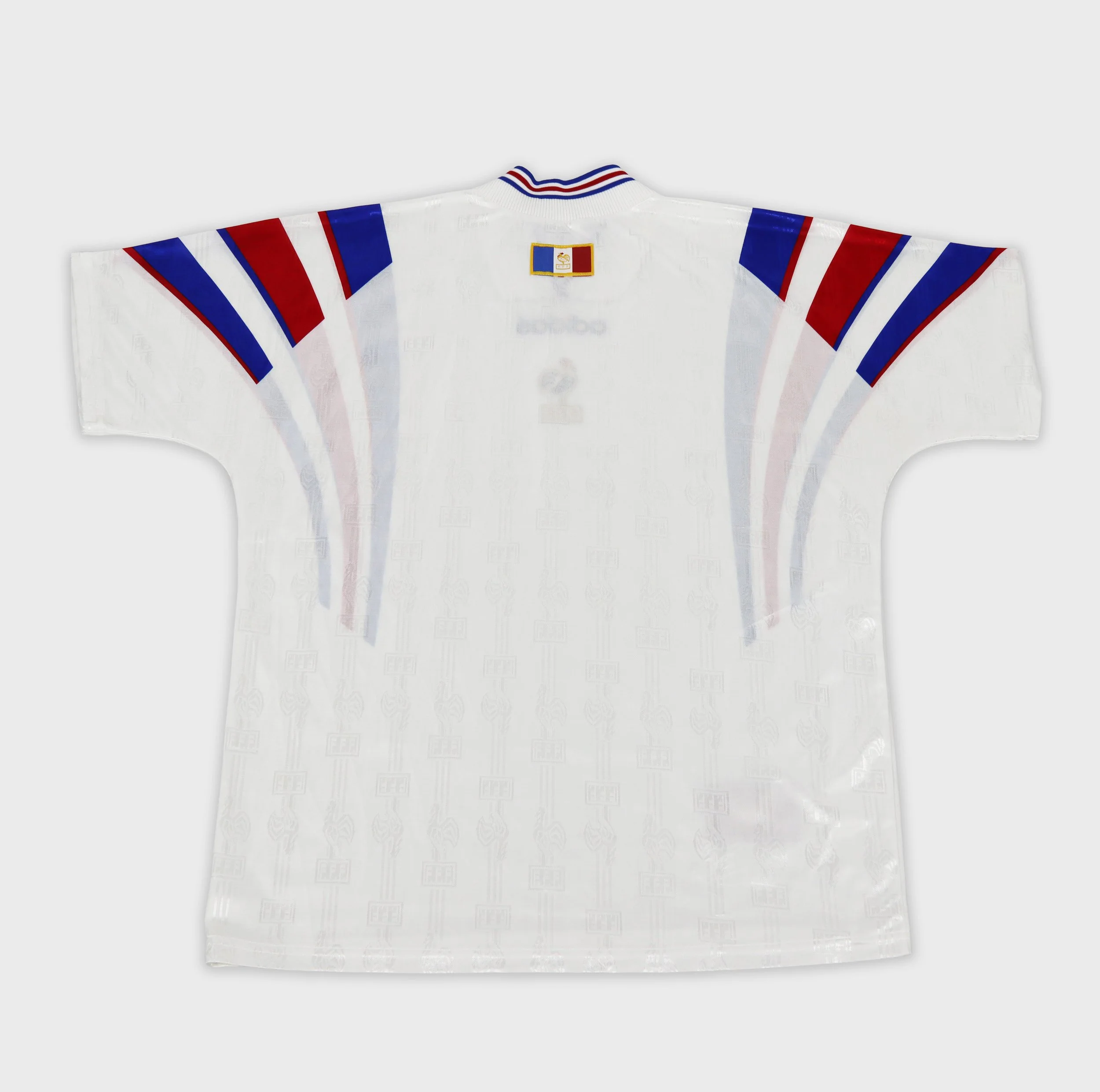 France 1996 away retro football shirt back
