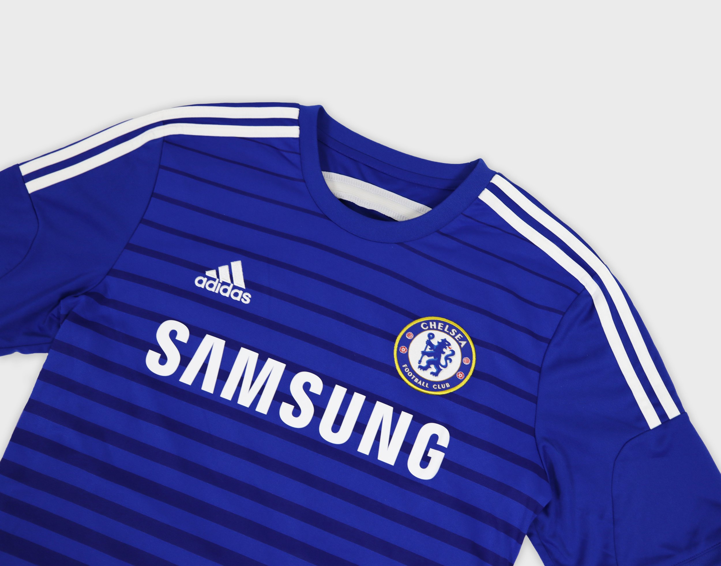 Chelsea 2014 Adidas Hazard jersey detail