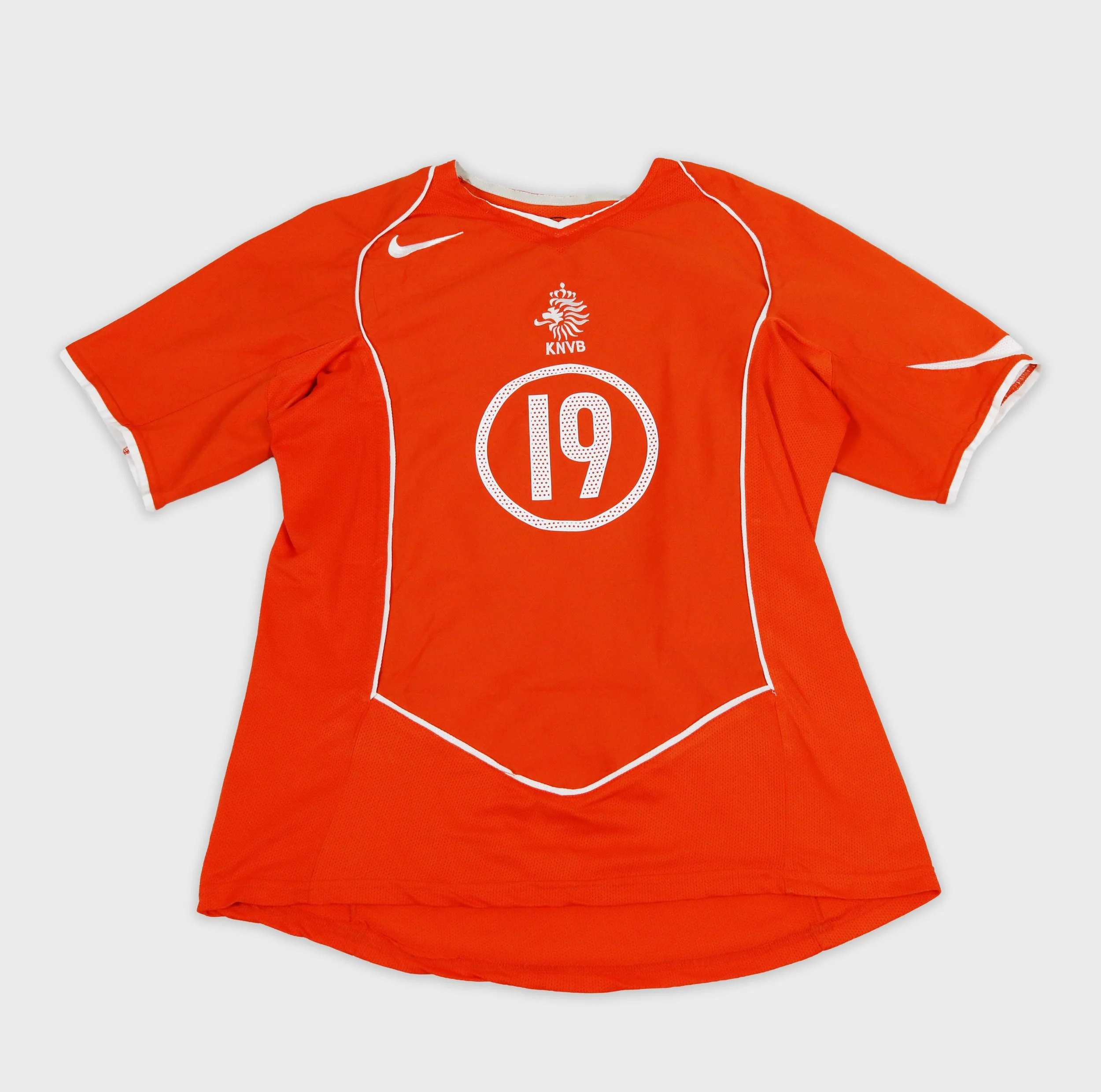 Netherlands 2004 Robben retro football shirt front