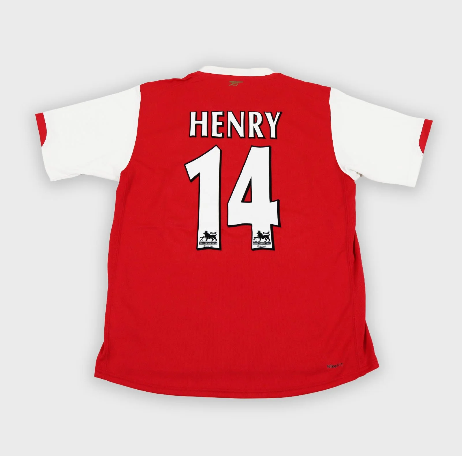 Arsenal 2006 Henry number 14 retro football shirt back