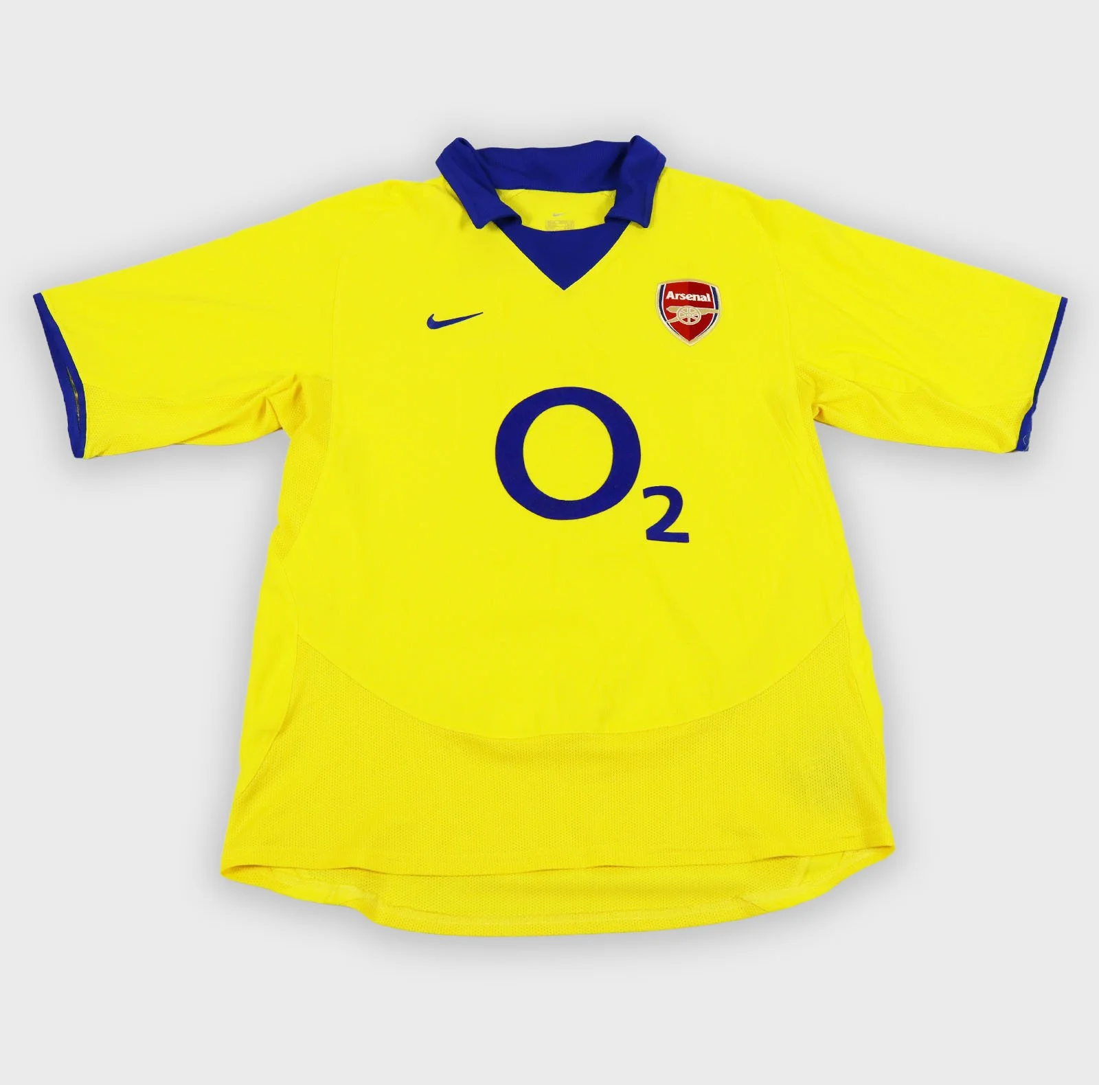 Arsenal 2003 Henry away retro football shirt front