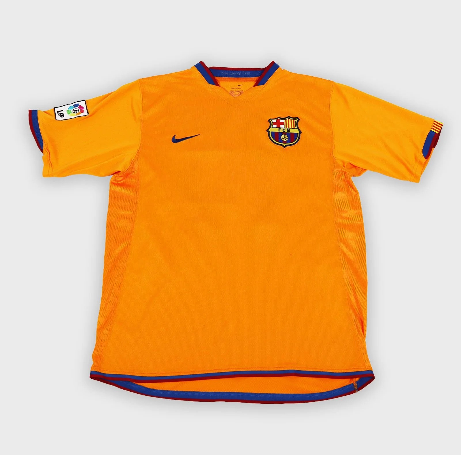 FC Barcelona 2006 2007 Messi retro football shirt front