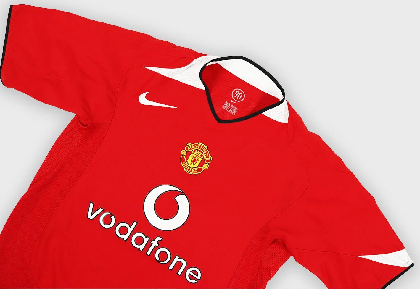 Manchester United 2004 Nike Ronaldo jersey detail