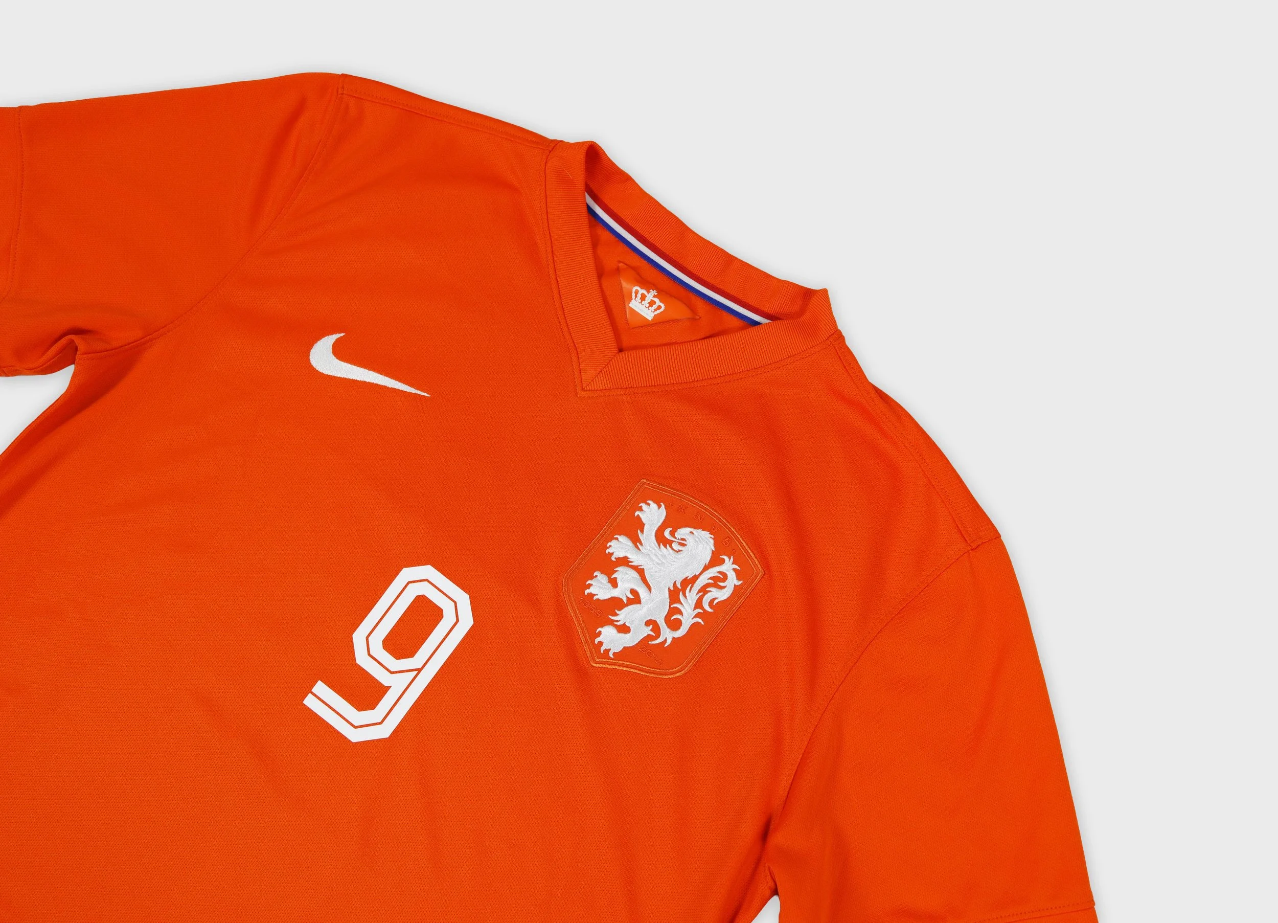 Netherlands 2014 Nike Van Persie jersey detail