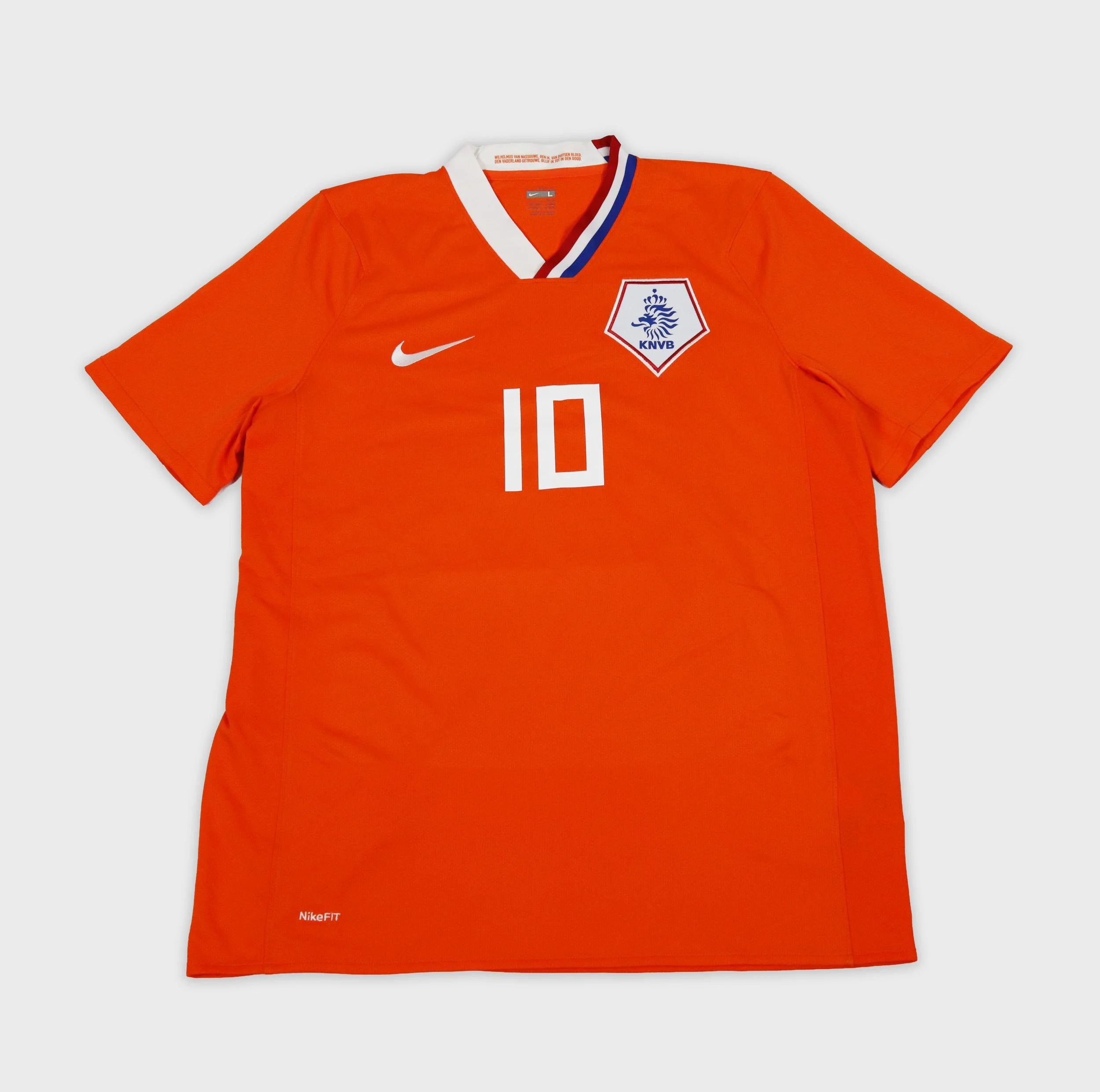 Netherlands 2008 Sneijder retro football shirt front