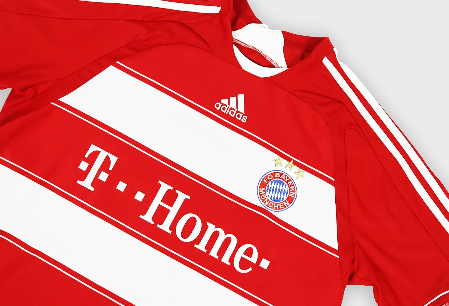 Bayern Munich 2007 Adidas Ribery jersey detail