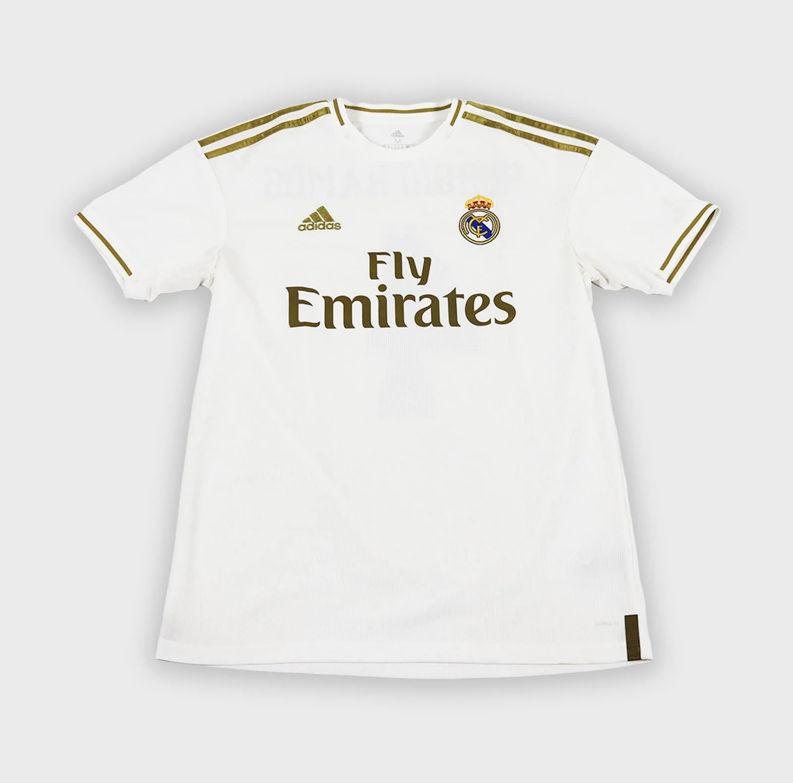 Real Madrid 2019 Ramos retro football shirt front