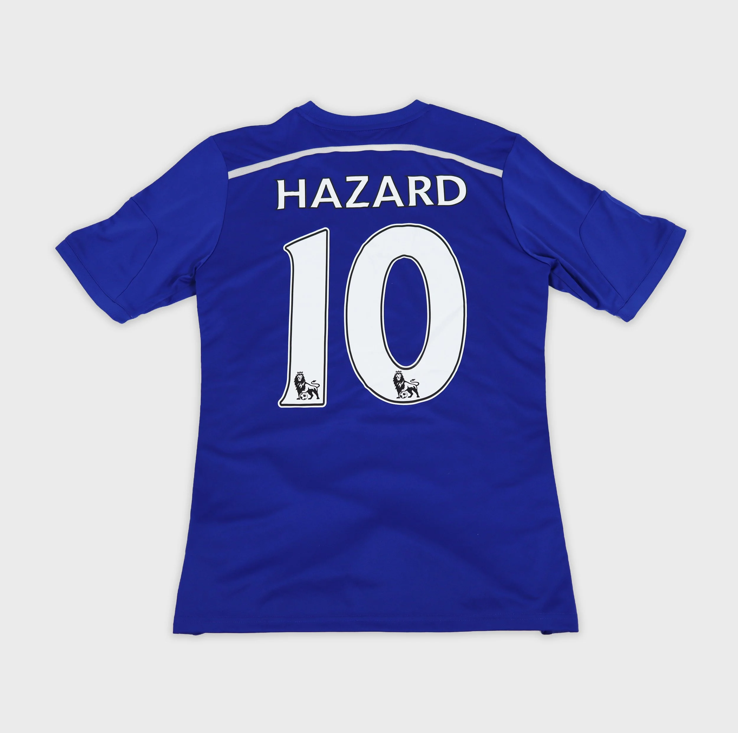 Chelsea 2014 Hazard number 10 retro football shirt back