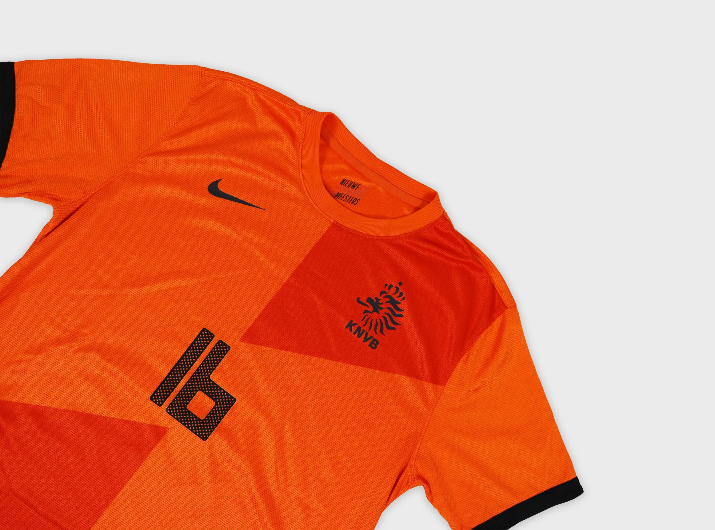 Netherlands 2012 Nike Van Persie jersey detail