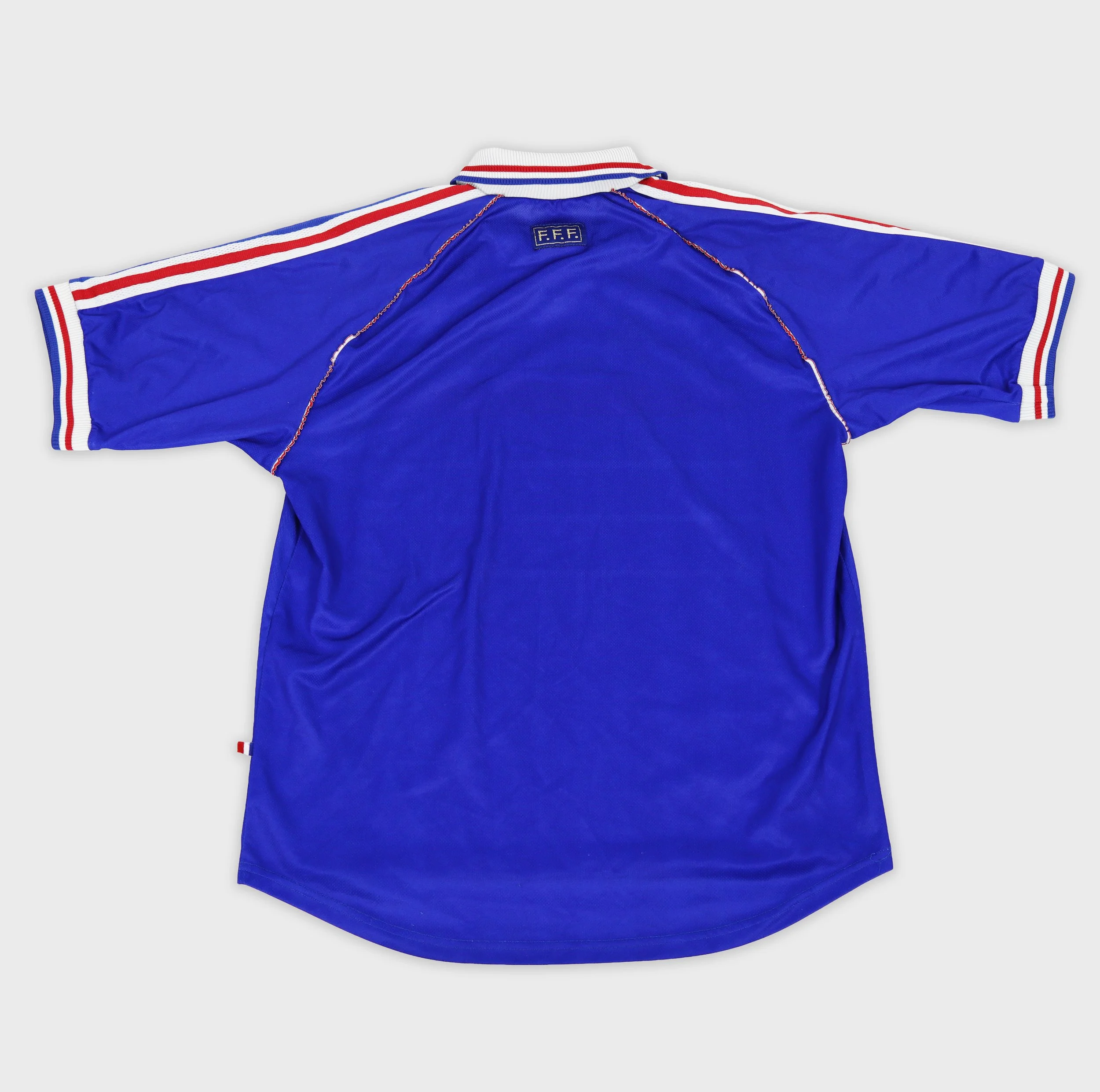 France 1998 retro football shirt back