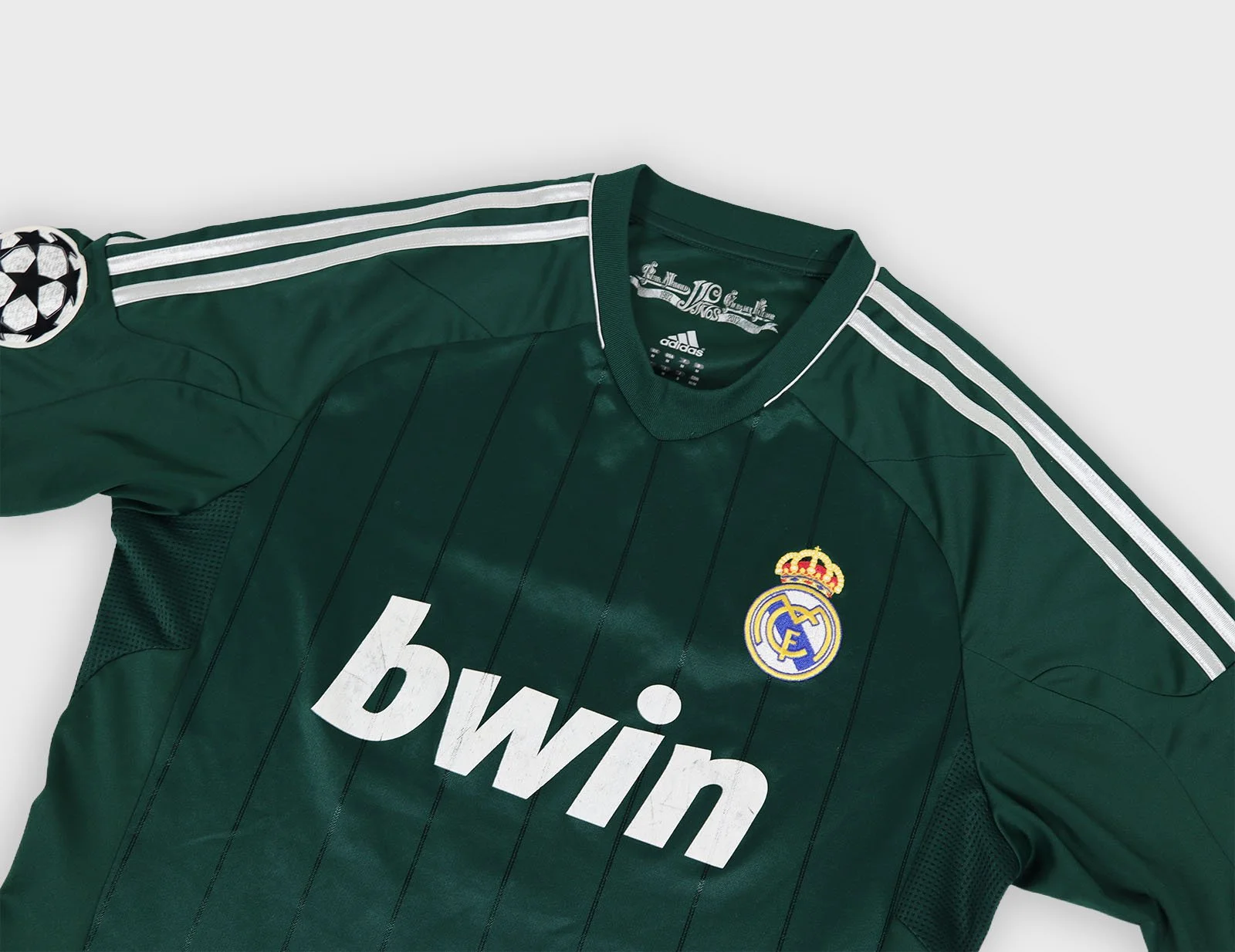 Real Madrid 2012 Adidas Ronaldo jersey detail