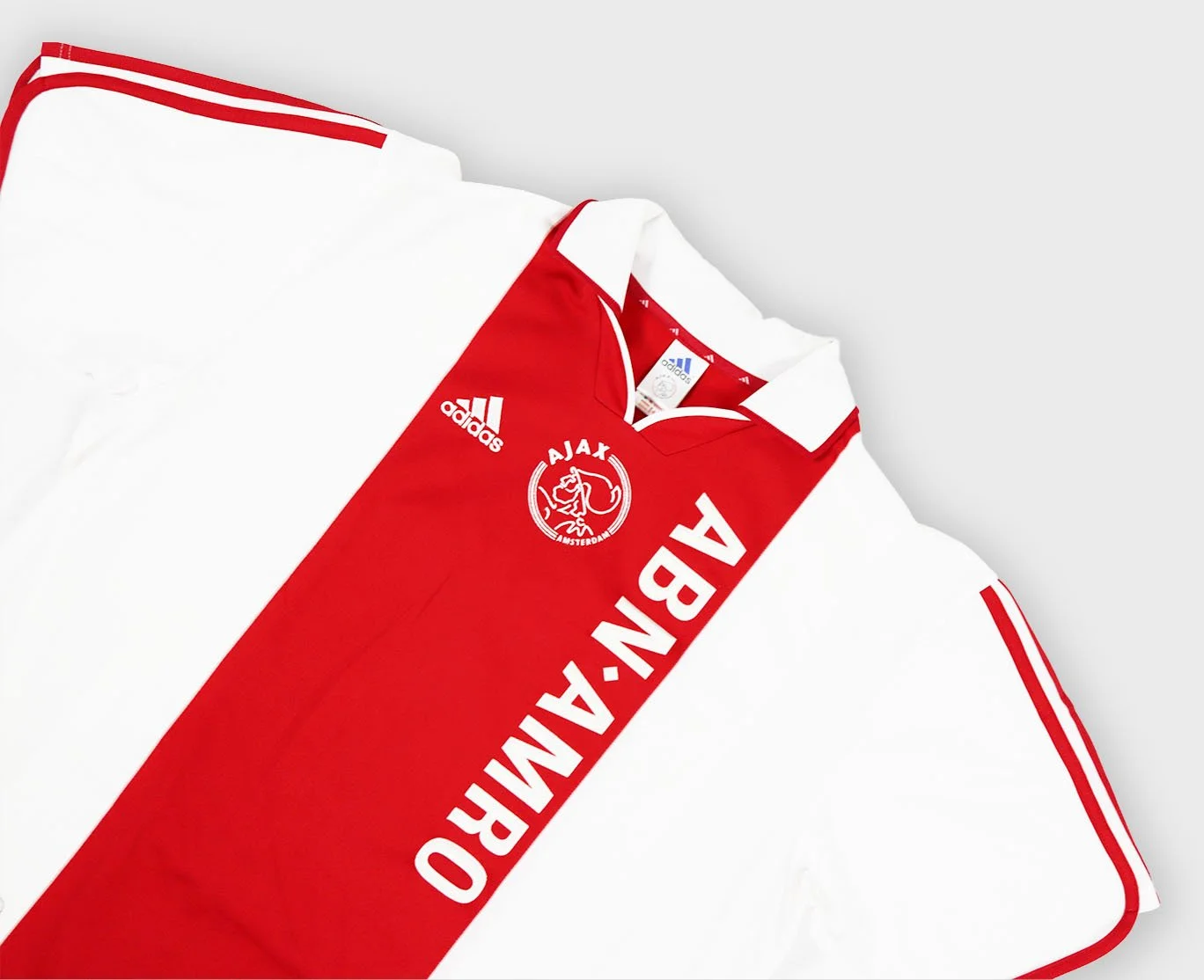 Ajax 2000 Adidas Van der Vaart jersey detail