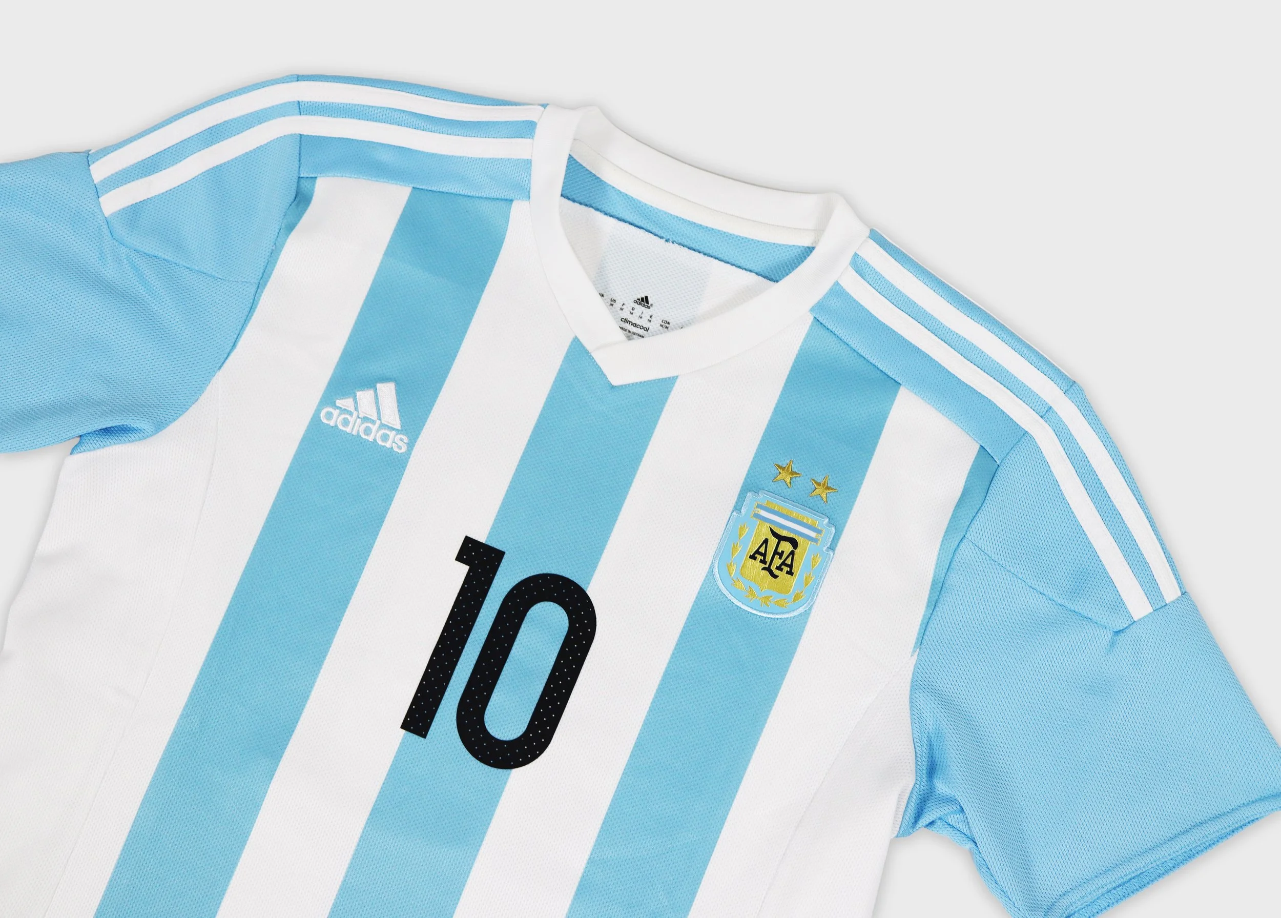 Argentina 2015 Adidas Messi jersey detail