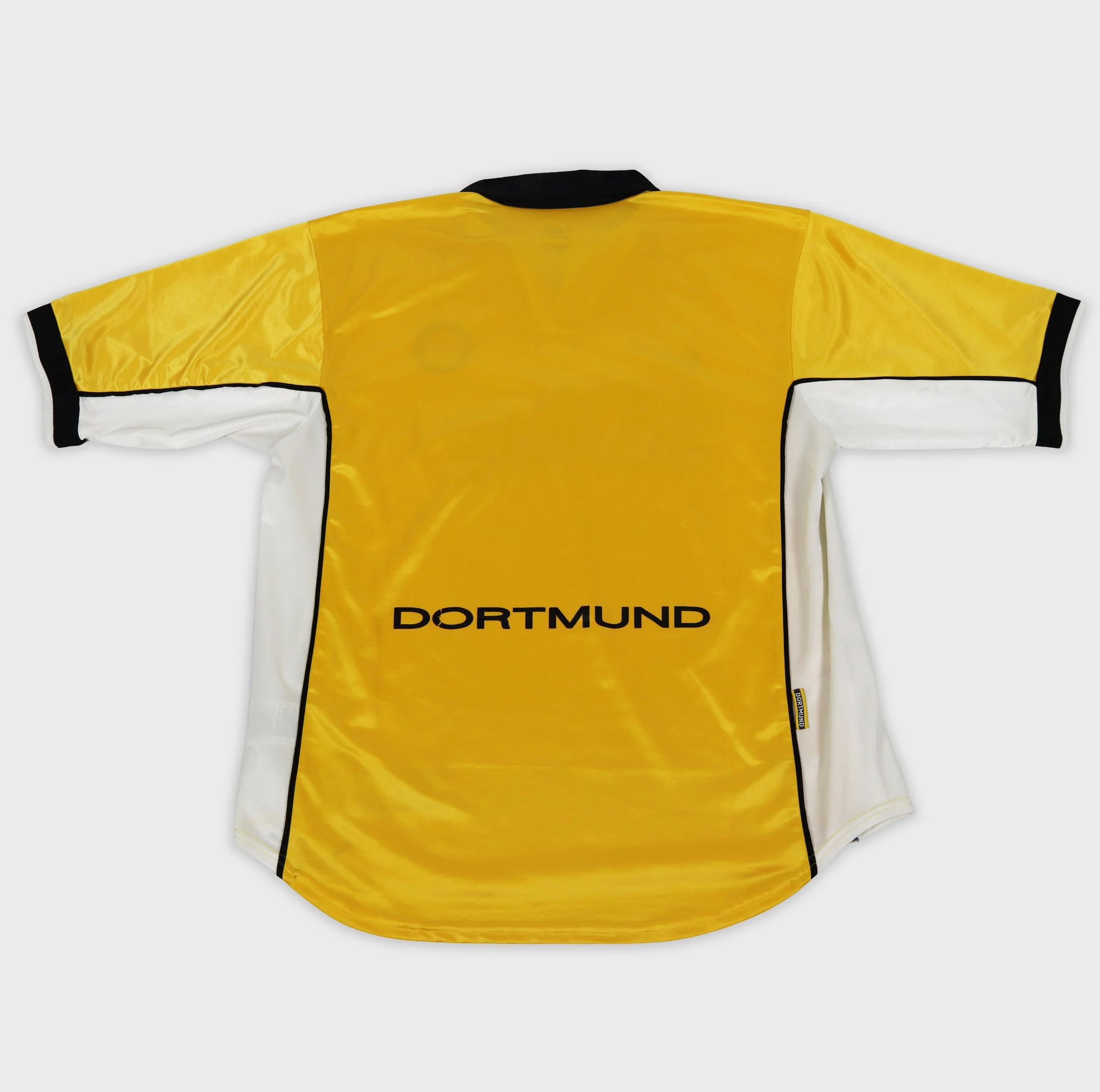 Borussia Dortmund 1998 home retro football shirt front