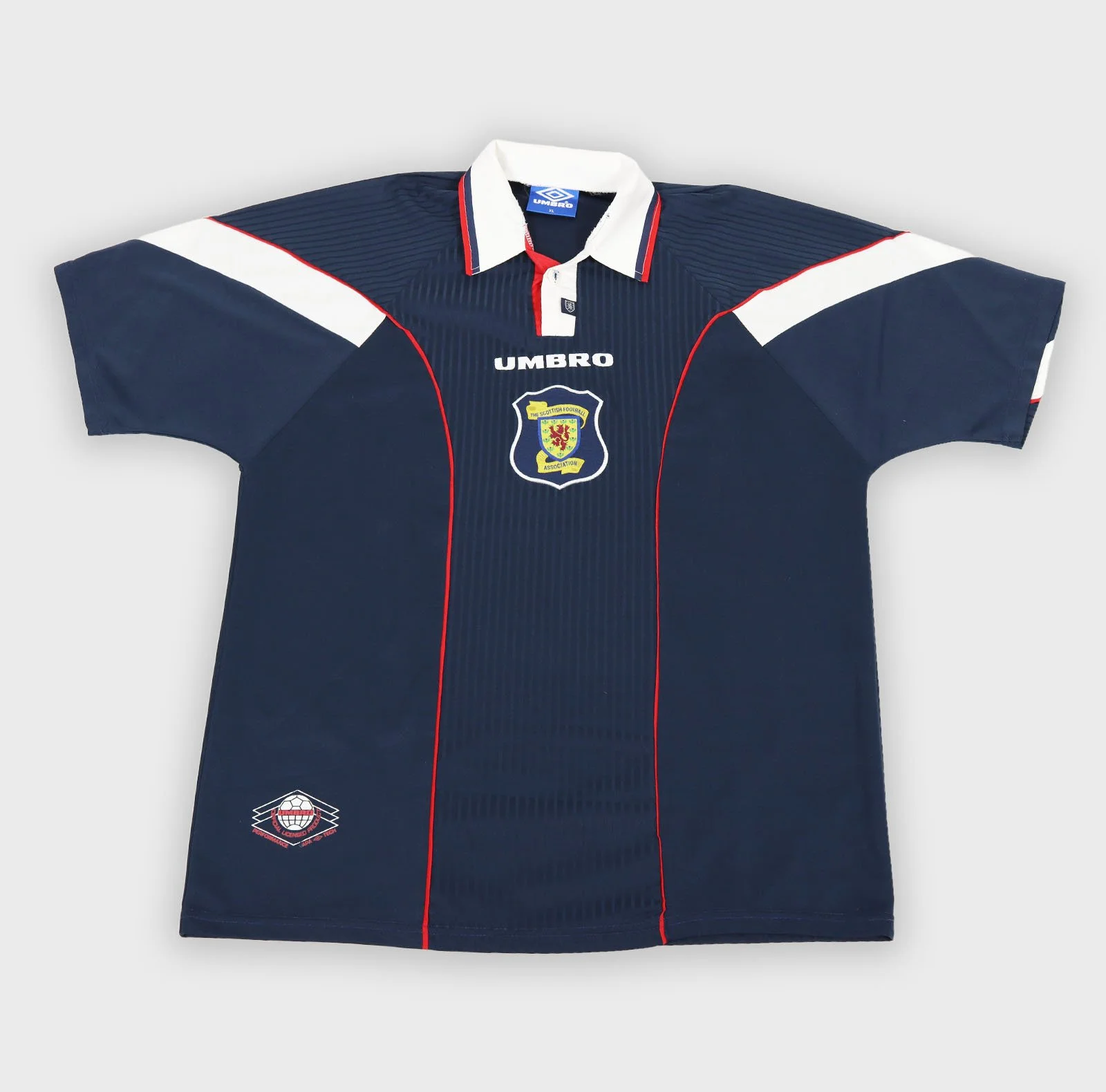 Scotland 1996 home retro football shirt front