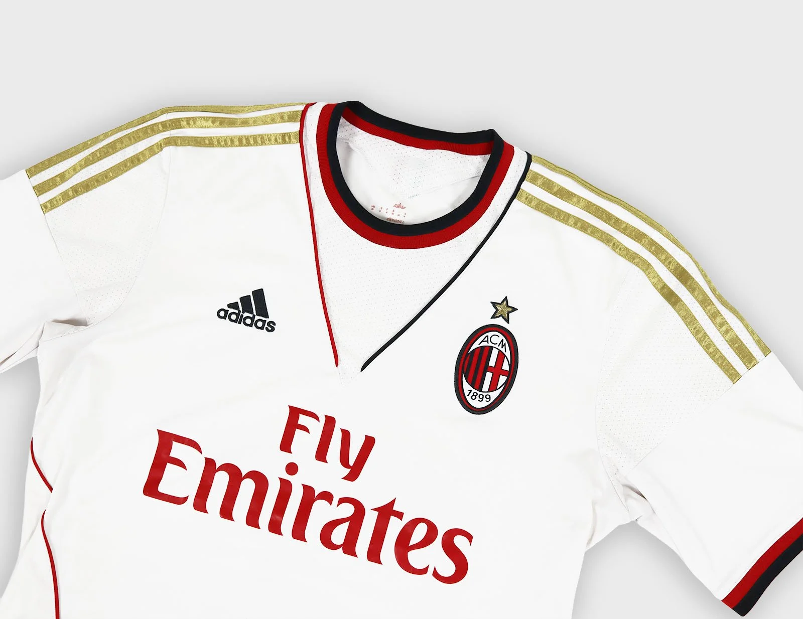 AC Milan 2013 Adidas Kaka away jersey detail