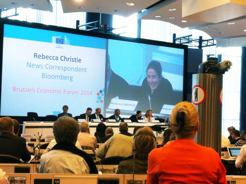 Rebecca Christie at Brussels Economic Forum 2014