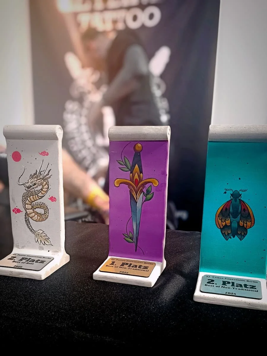 Tattoo Convention Berlin 2025 - Das Leylines Team räumt insgesamt drei Preise ab