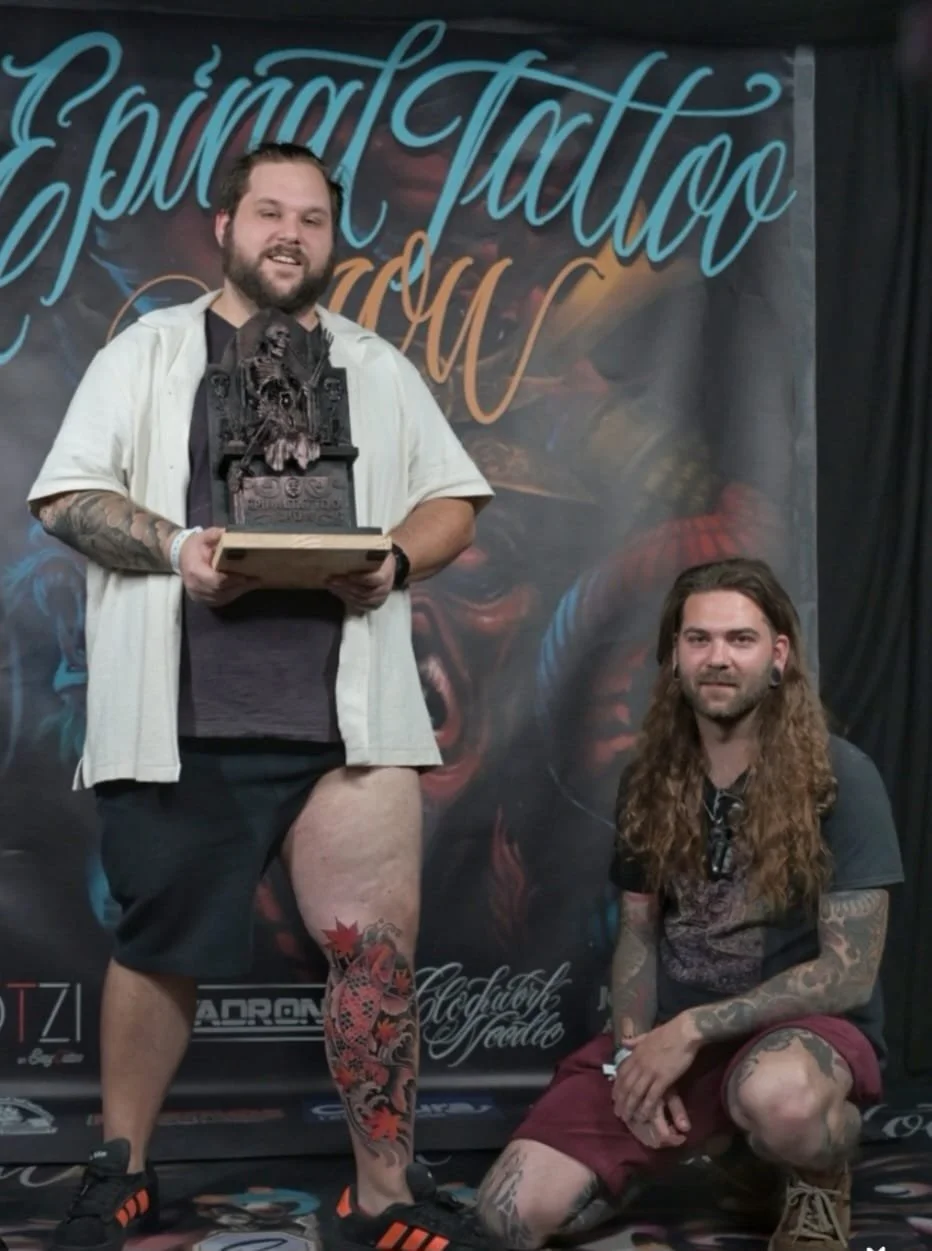Epinal Tattoo Convention 2026: Tizian räumt den 1. Preis für Neotraditional ab