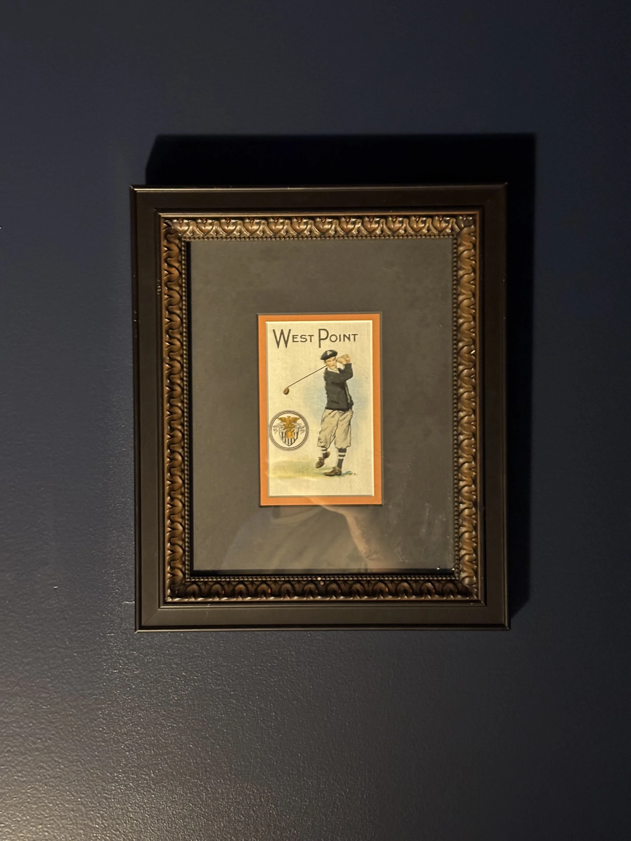 1910-1912 West Point Golf Cigarette Silk