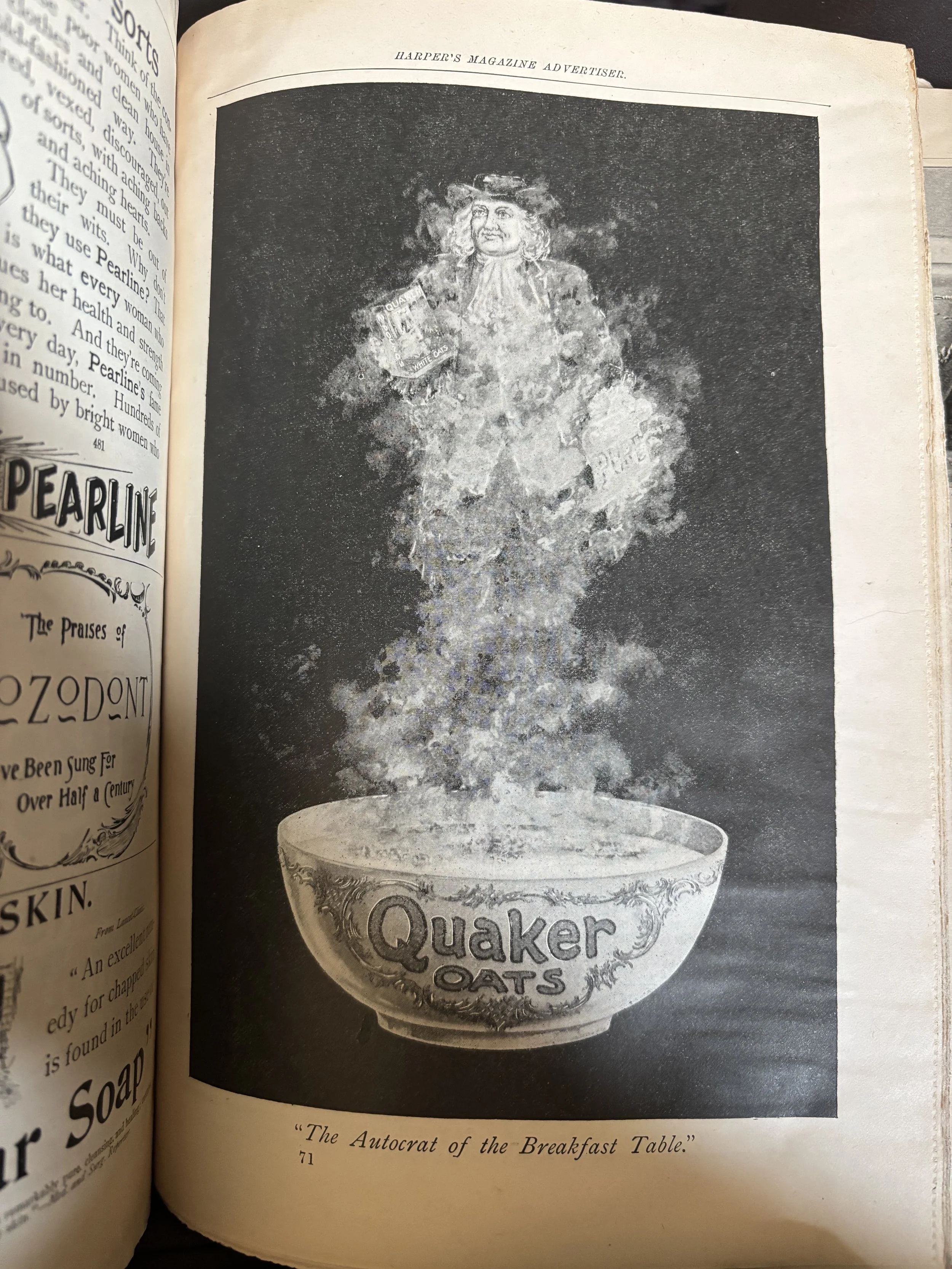 1895 Advertisement for Quaker