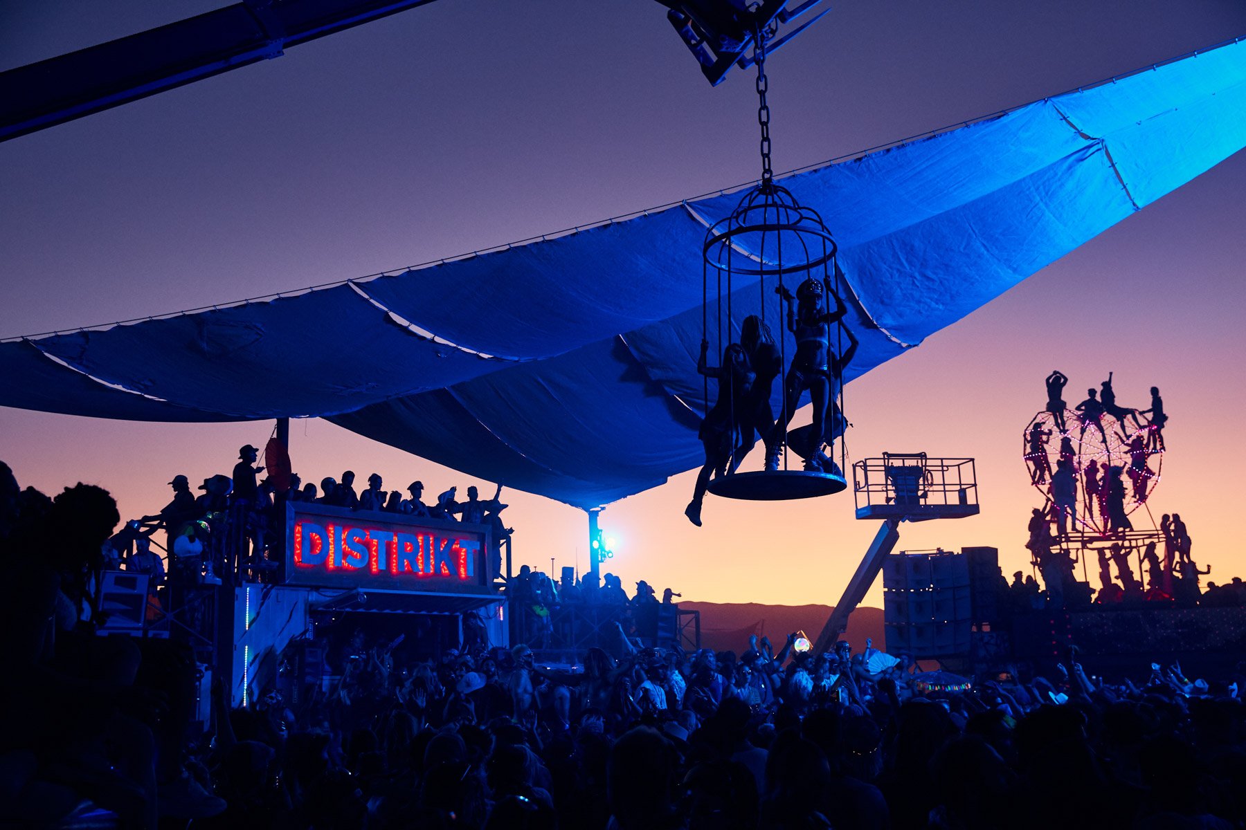 Burning Man 2019 Distrikt Evening Dance Party