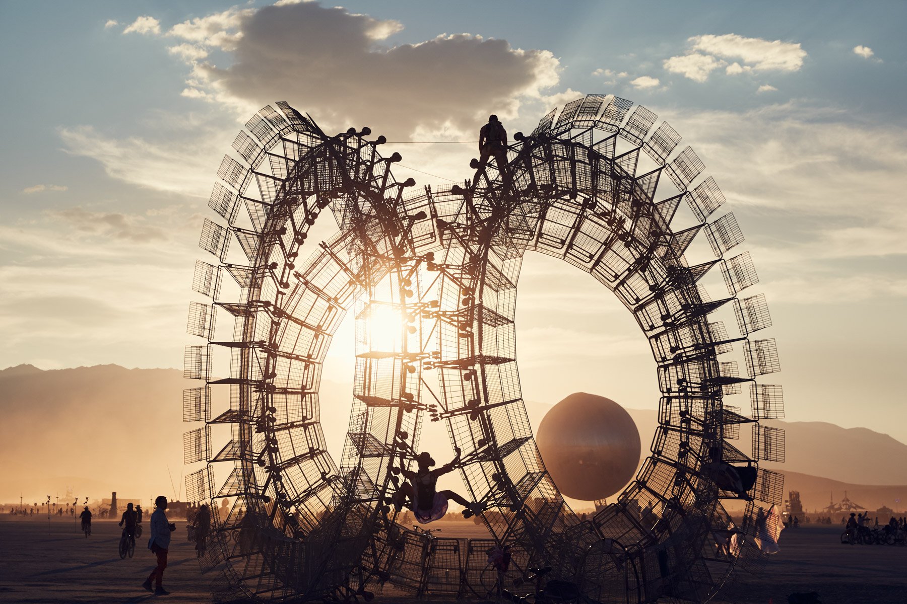 Burning Man 2018 Perpetual Consumption Clayton Blake Shopping Carts
