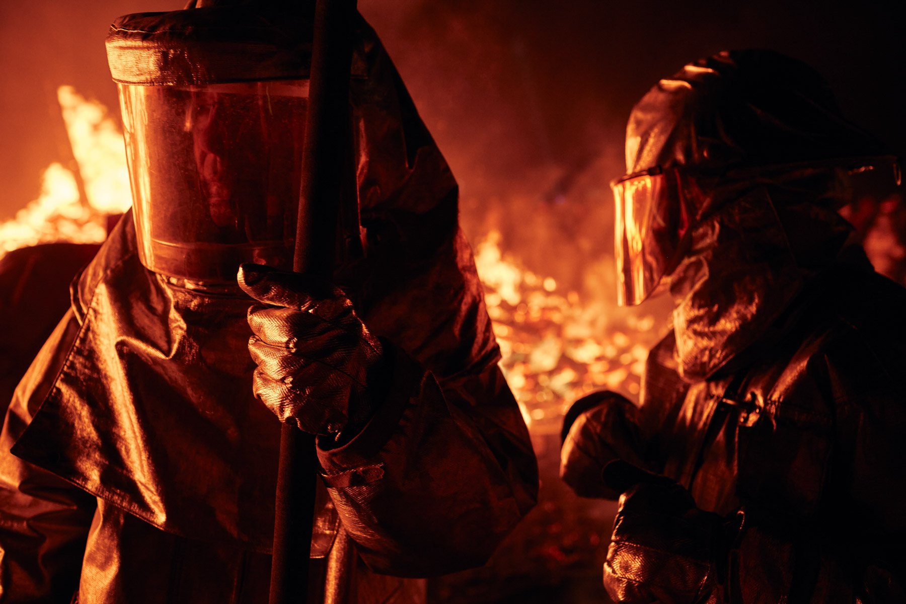 Burning Man 2015 Firefighters Ashes of Man